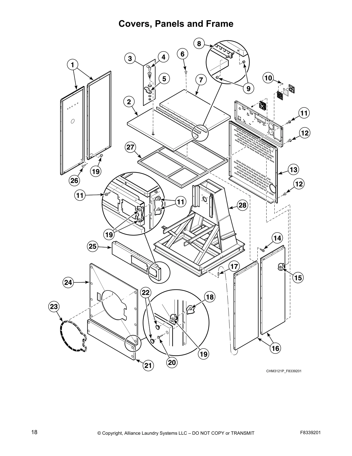 Covers, Panels and Frame