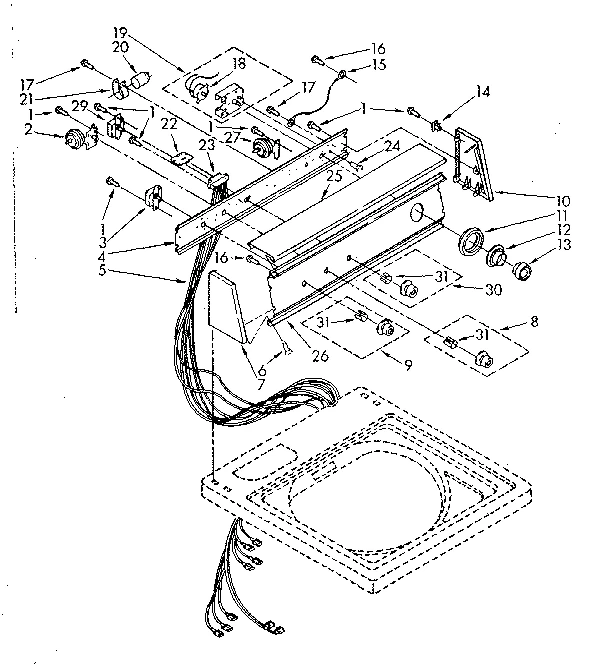 CONTROL PANEL PARTS