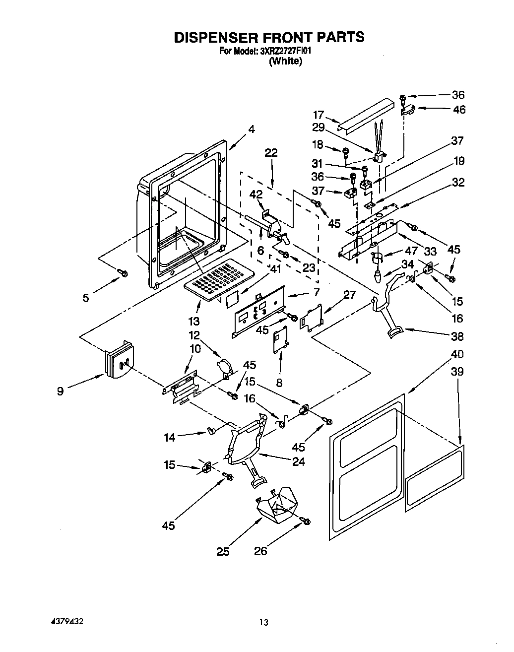 08 - DISPENSER FRONT