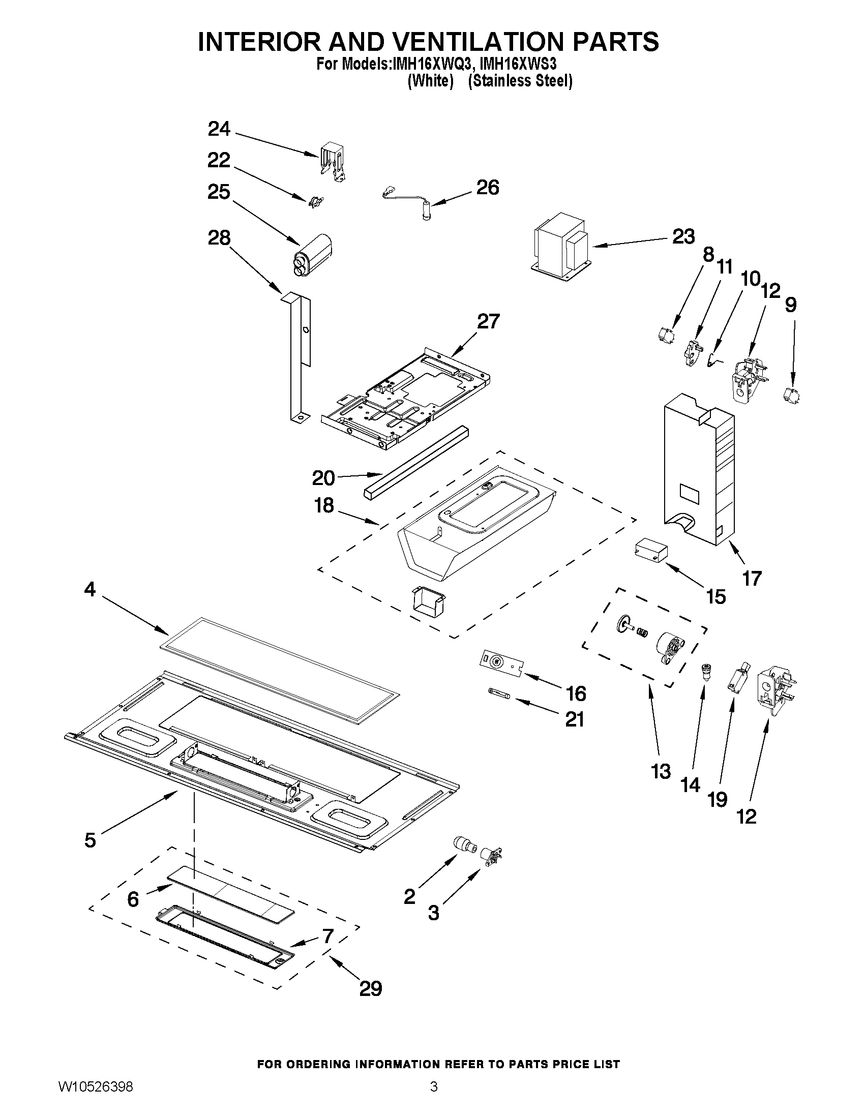 03 - INTERIOR AND VENTILATION PARTS