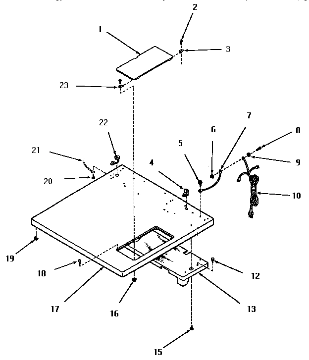 01 - CABINET TOP