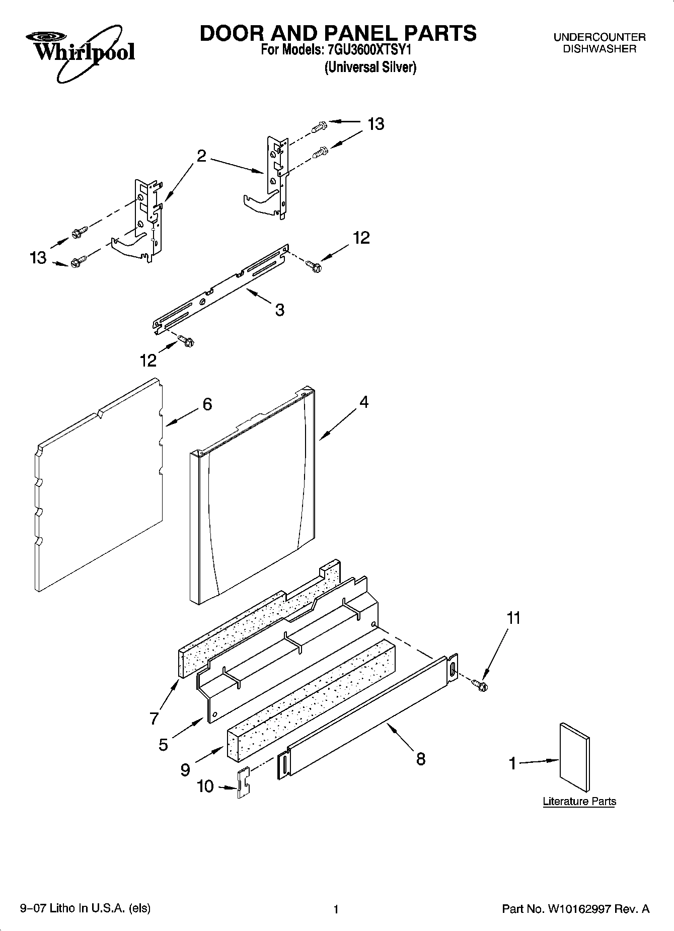 01 - DOOR AND PANEL PARTS