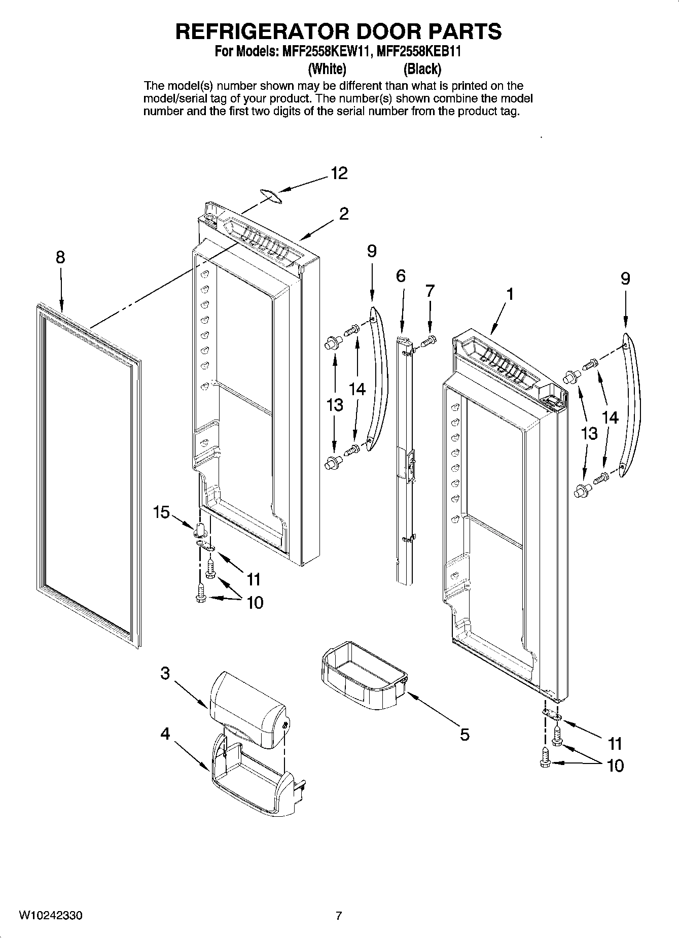05 - REFRIGERATOR DOOR PARTS