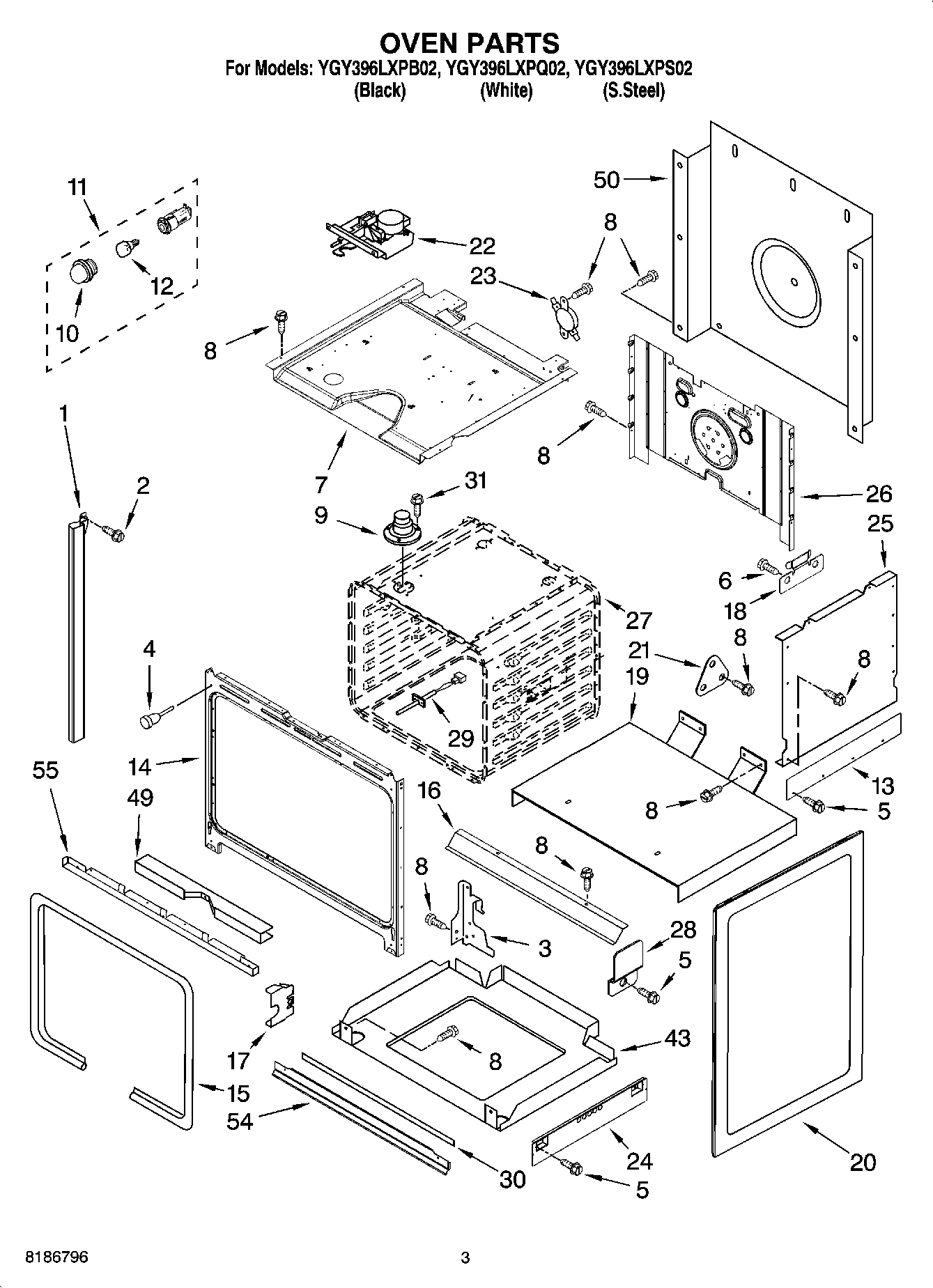 03 - OVEN PARTS