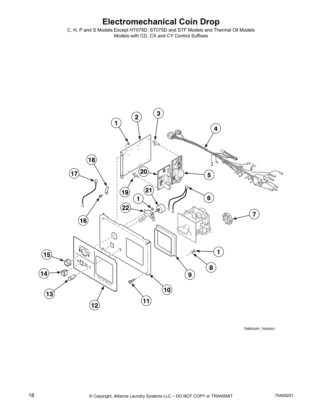Electromechanical Coin Drop