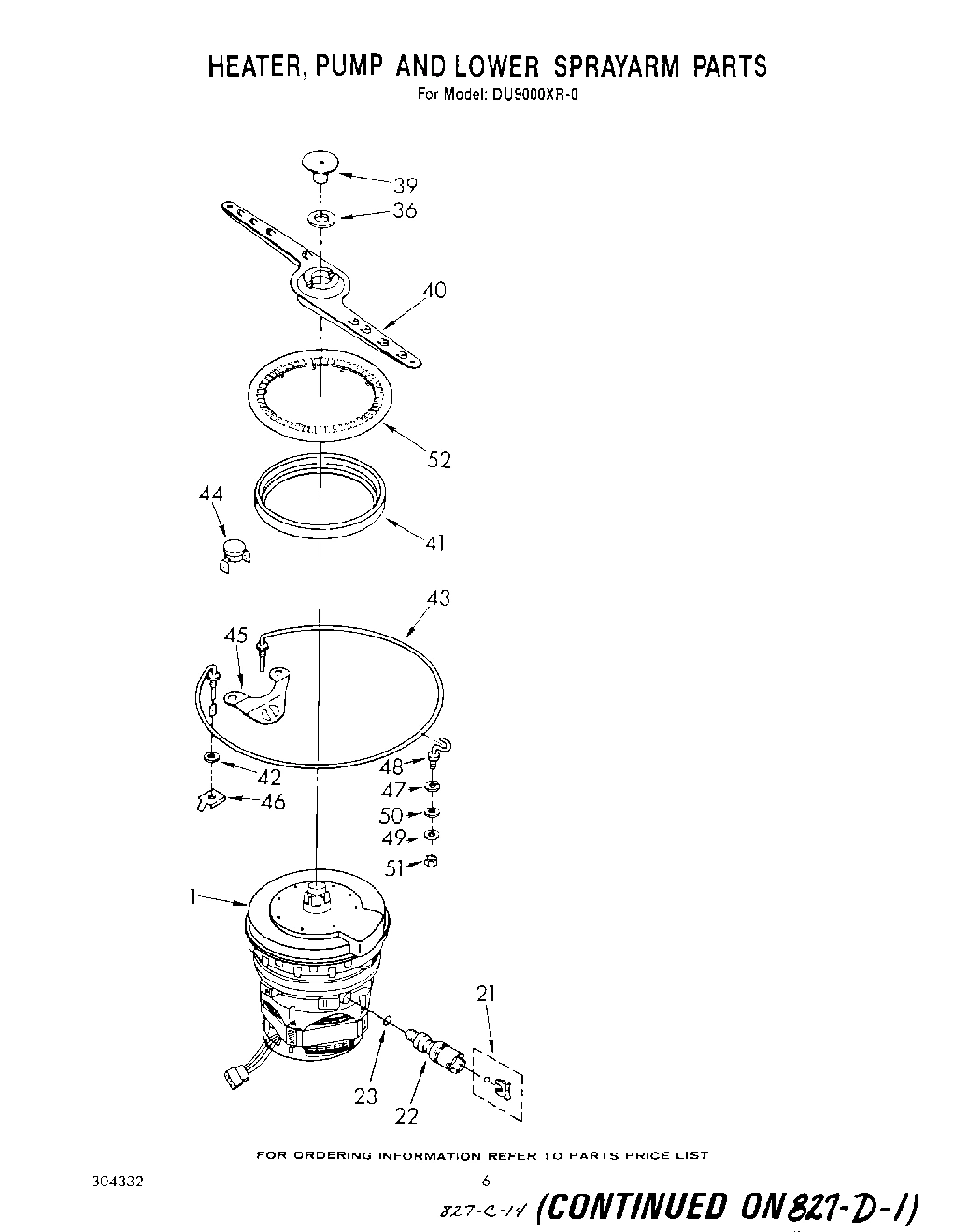 04 - HEATER, PUMP, AND LOWER SPRAY ARM