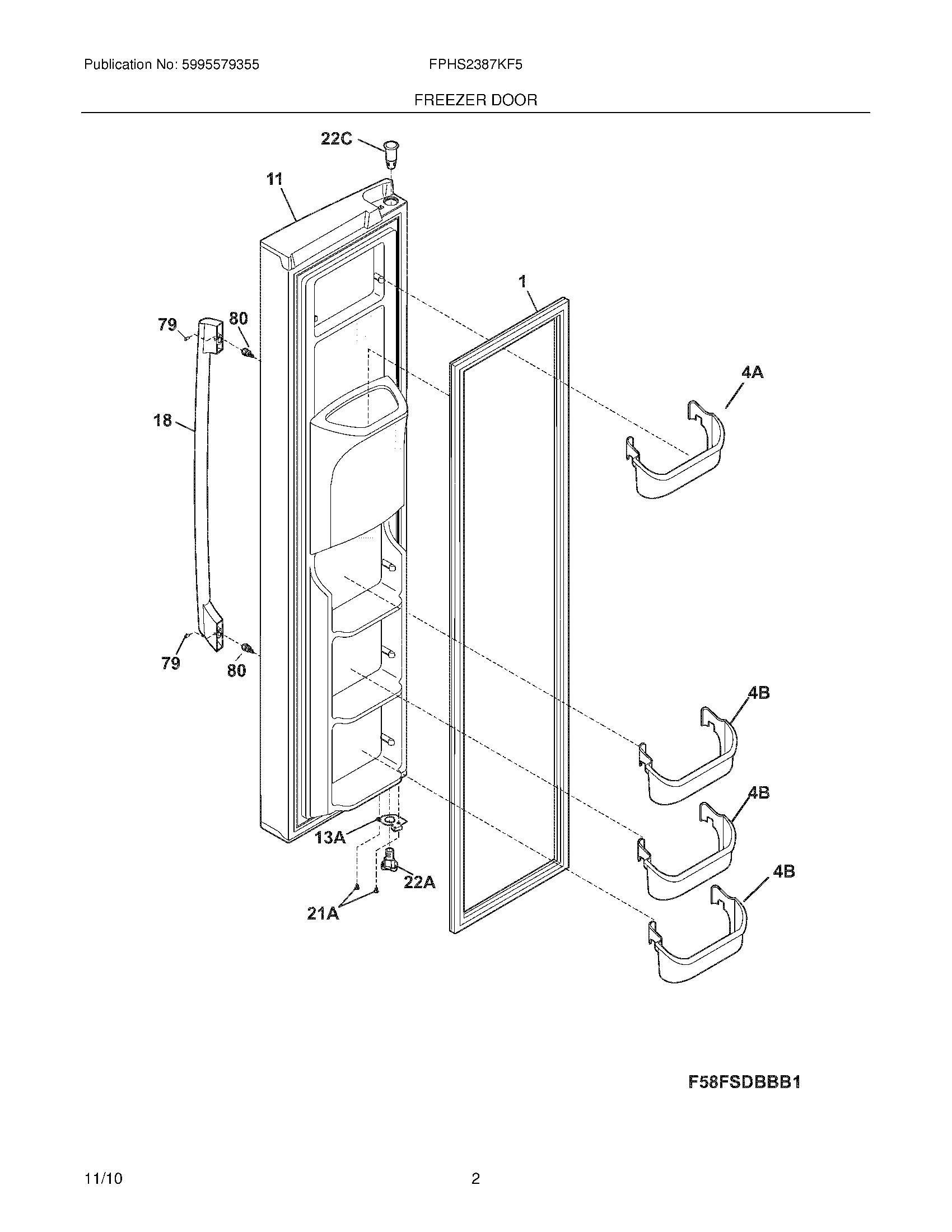 03 - FREEZER DOOR