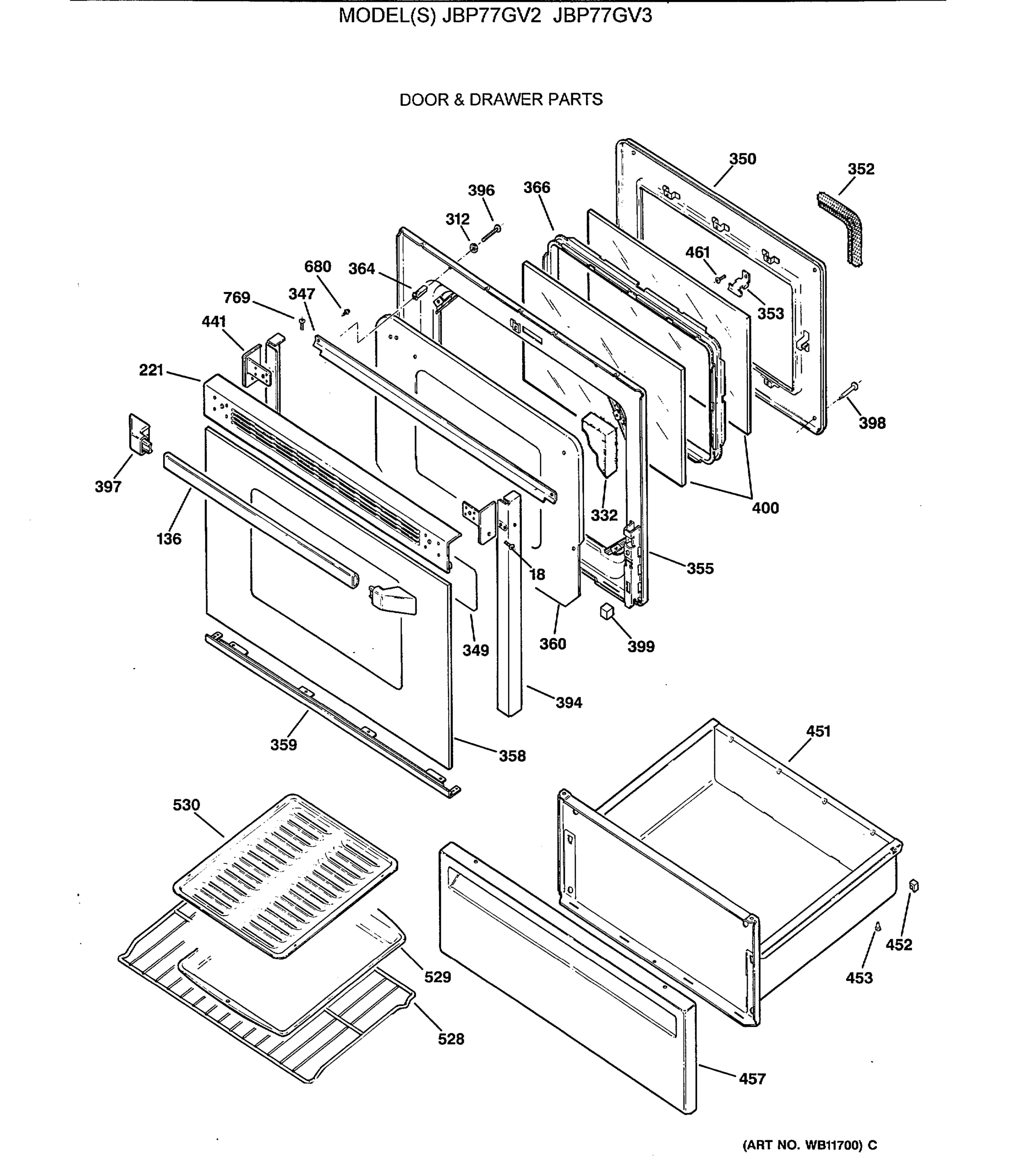 DOOR & DRAWER PARTS