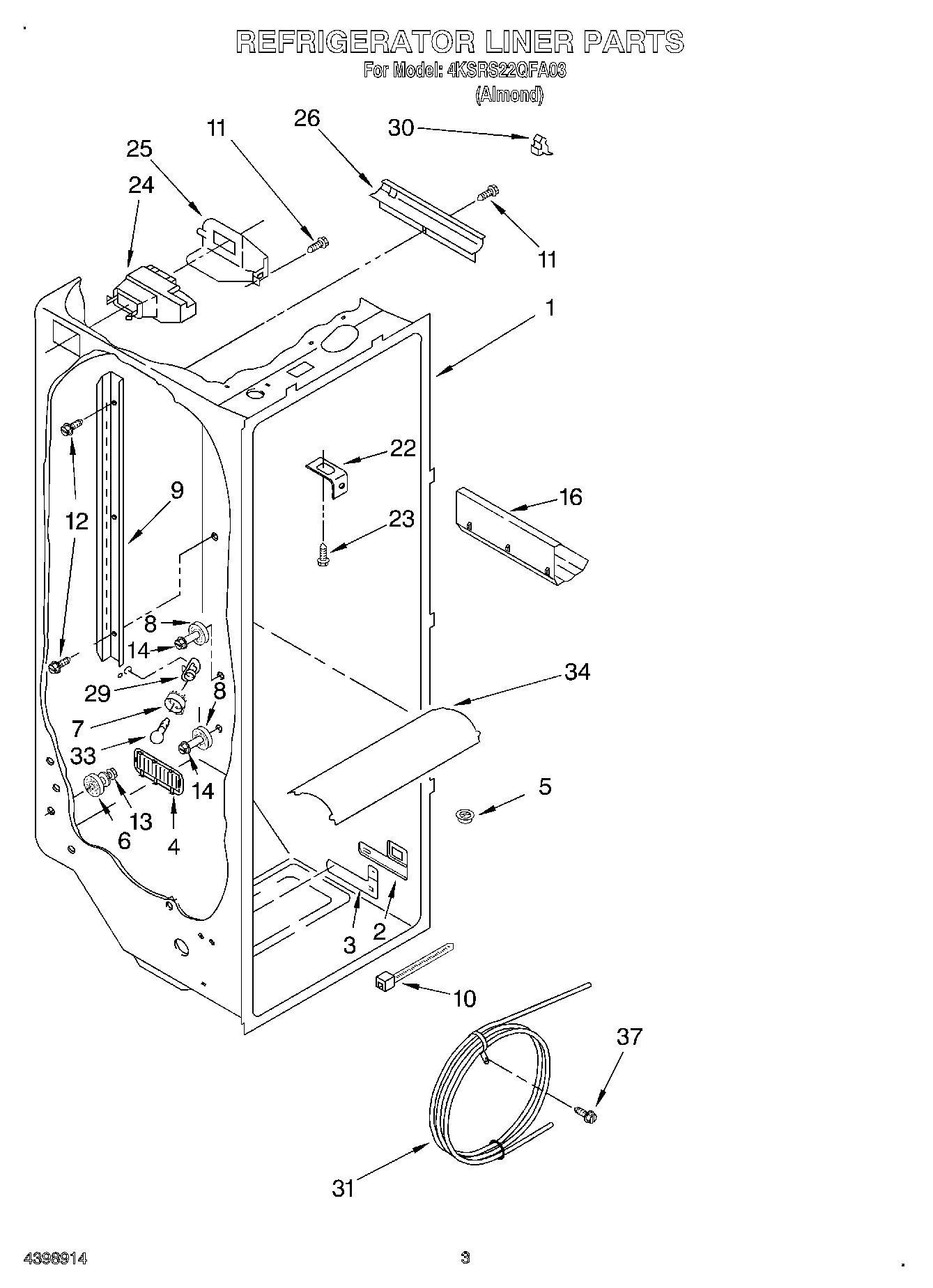 02 - REFRIGERATOR LINER