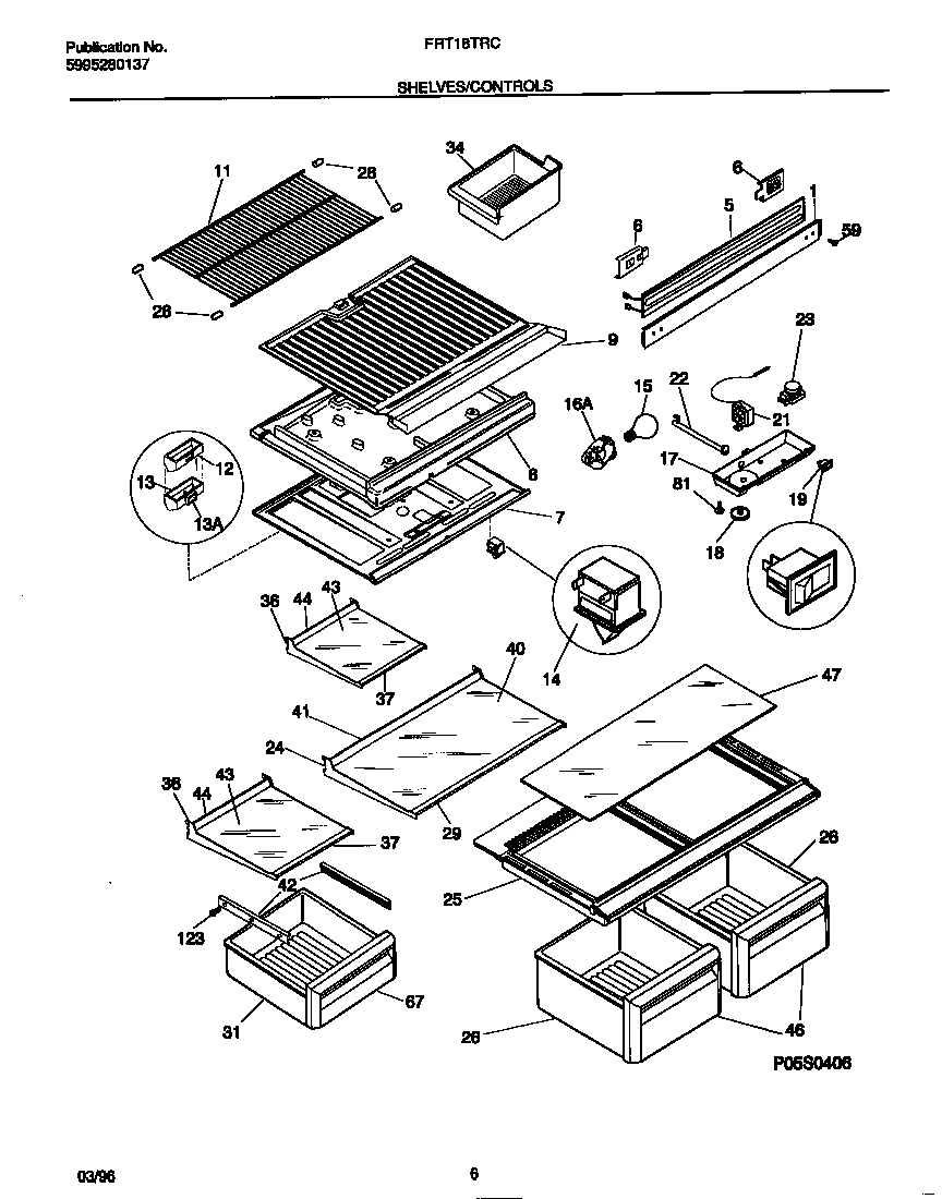 04 - SHELVES/CONTROLS