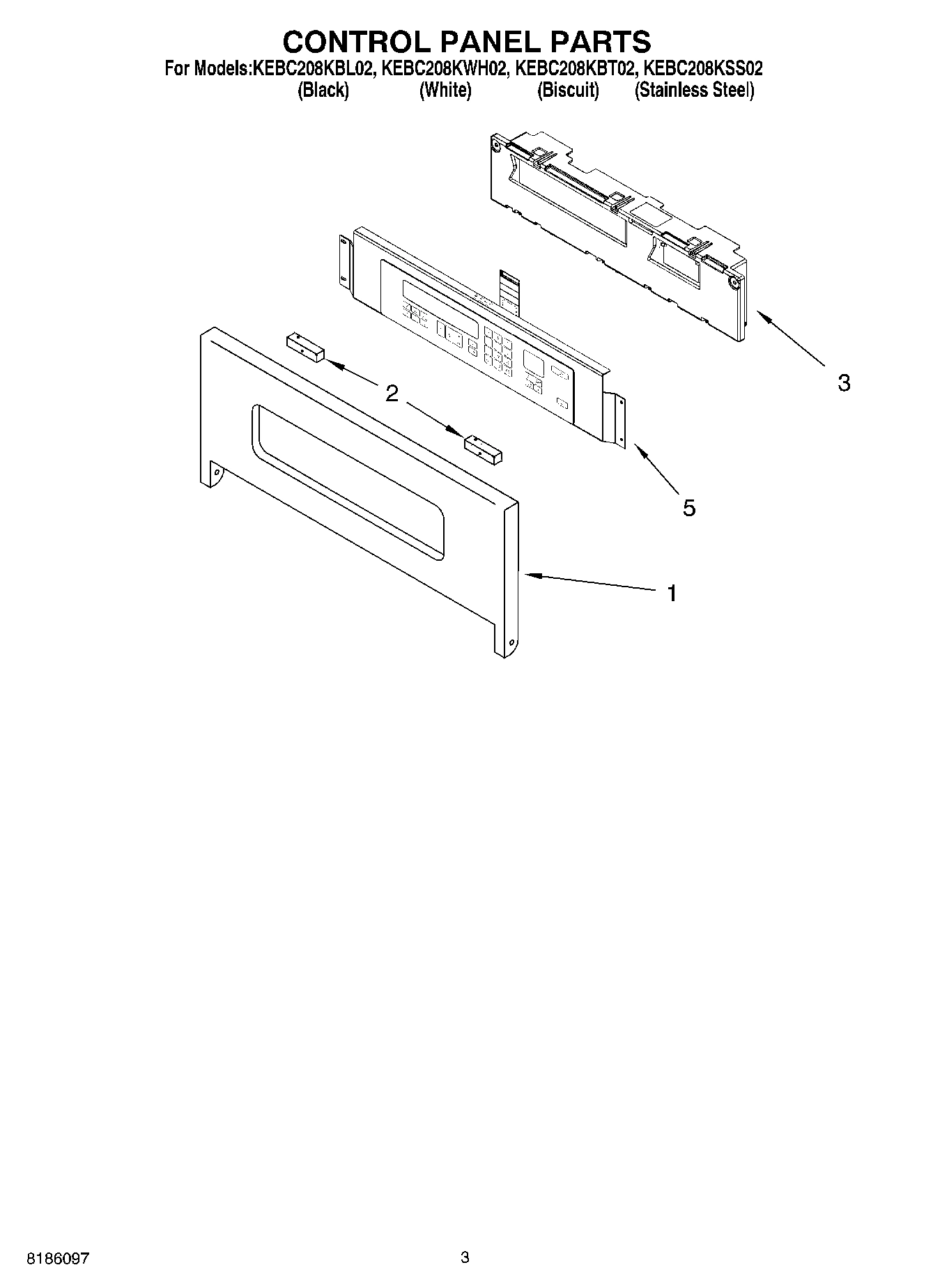 02 - CONTROL PANEL PARTS