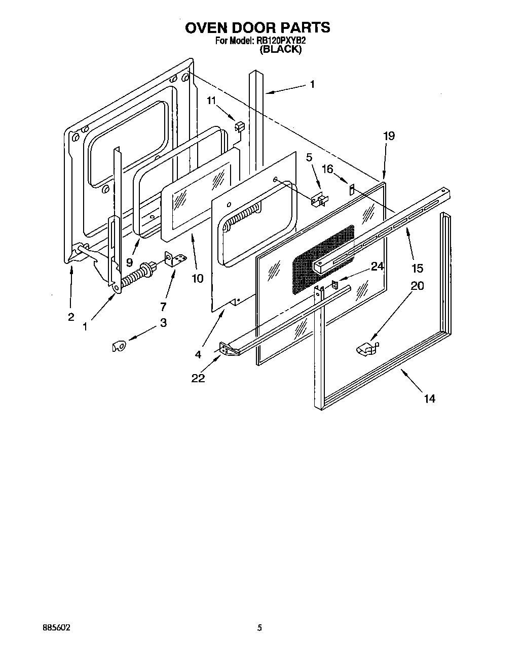 03 - OVEN DOOR
