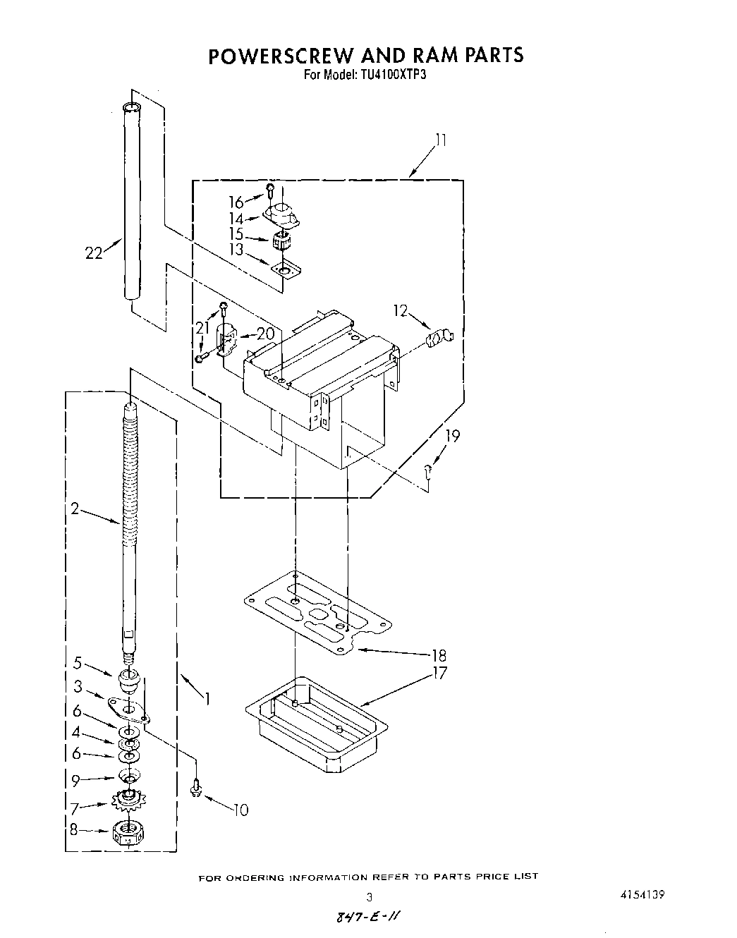 03 - POWER SCREW AND RAM