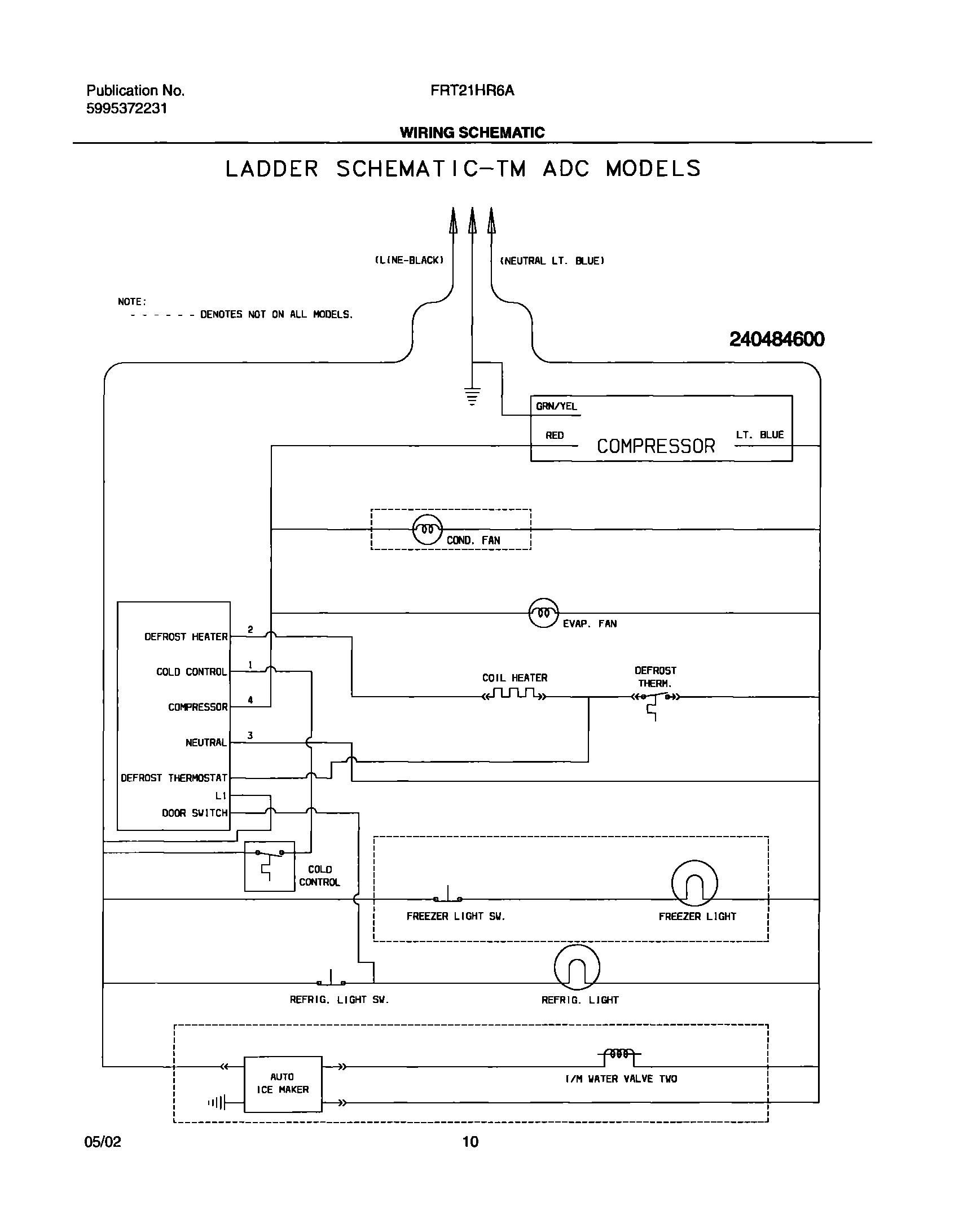 10 - WIRING SCHEMATIC
