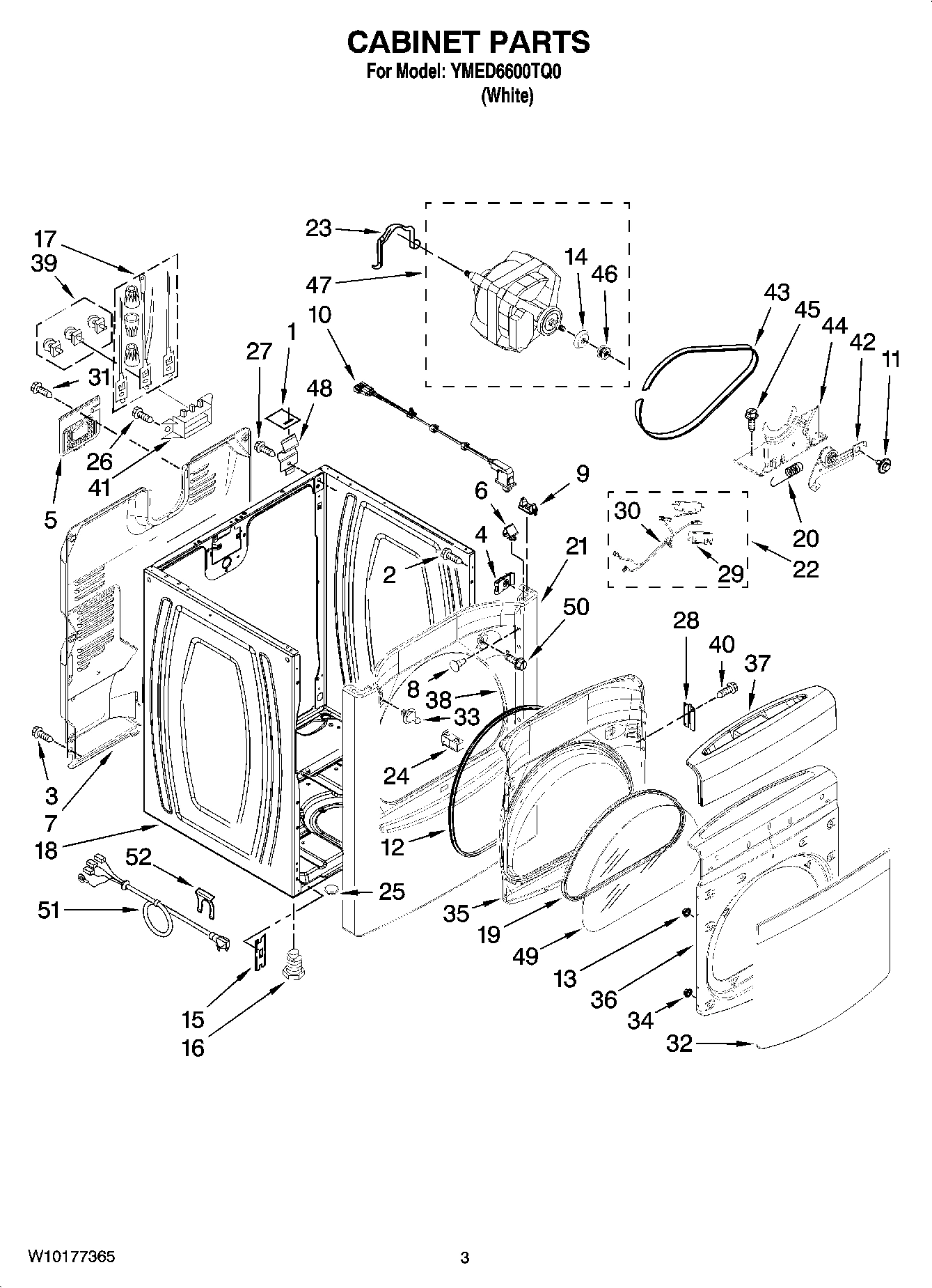 02 - CABINET PARTS