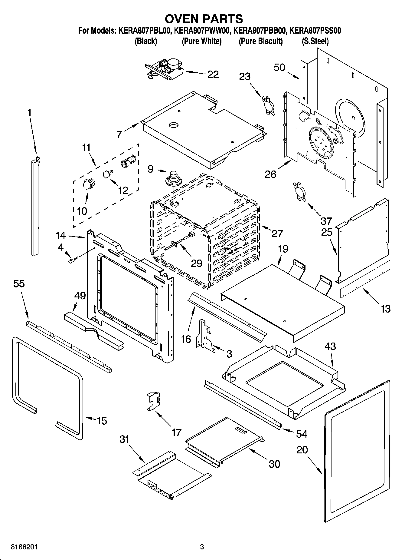 03 - OVEN PARTS