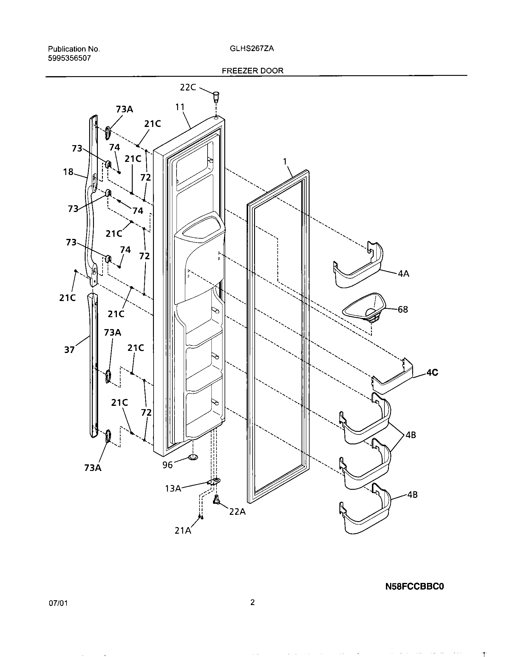 03 - FREEZER DOOR