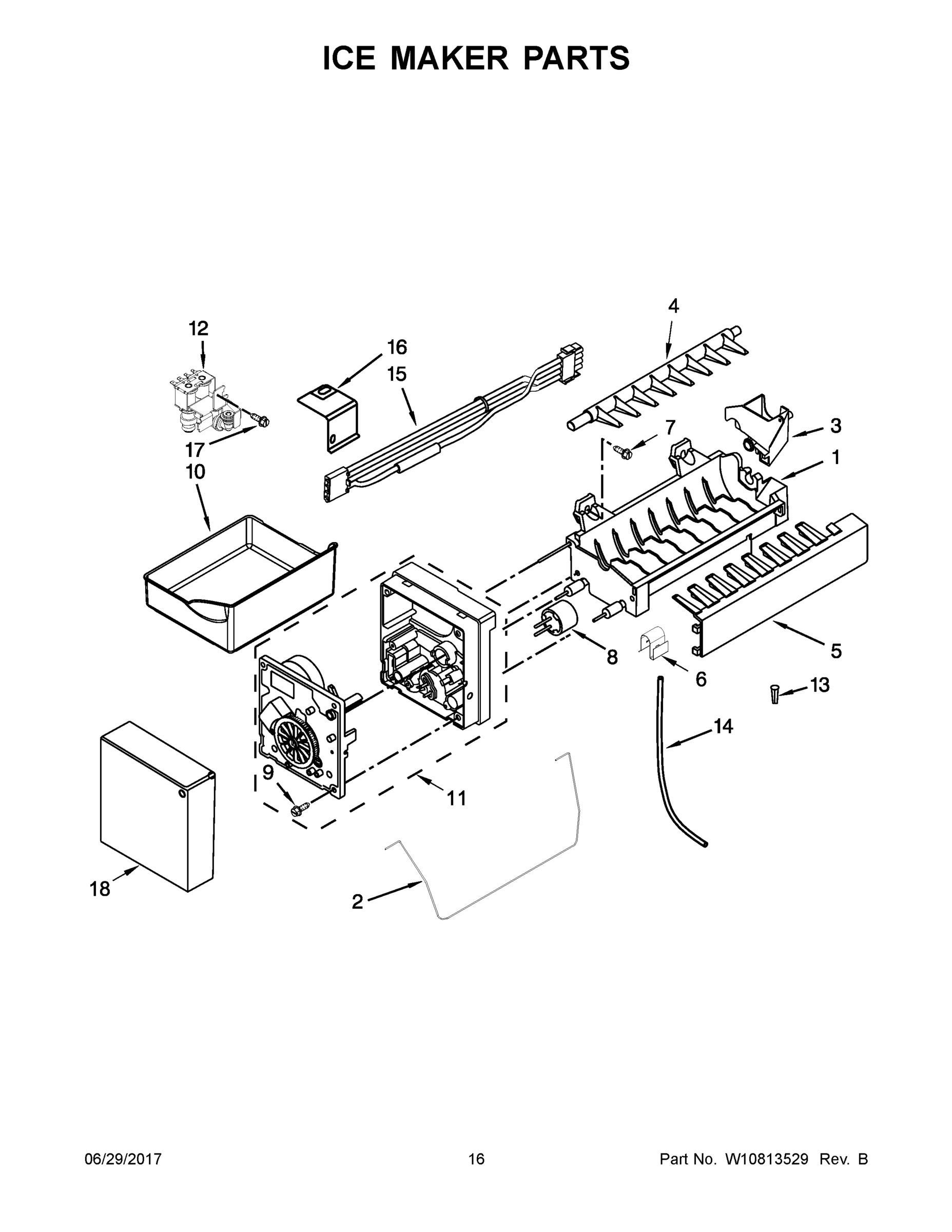 09 - ICE MAKER PARTS