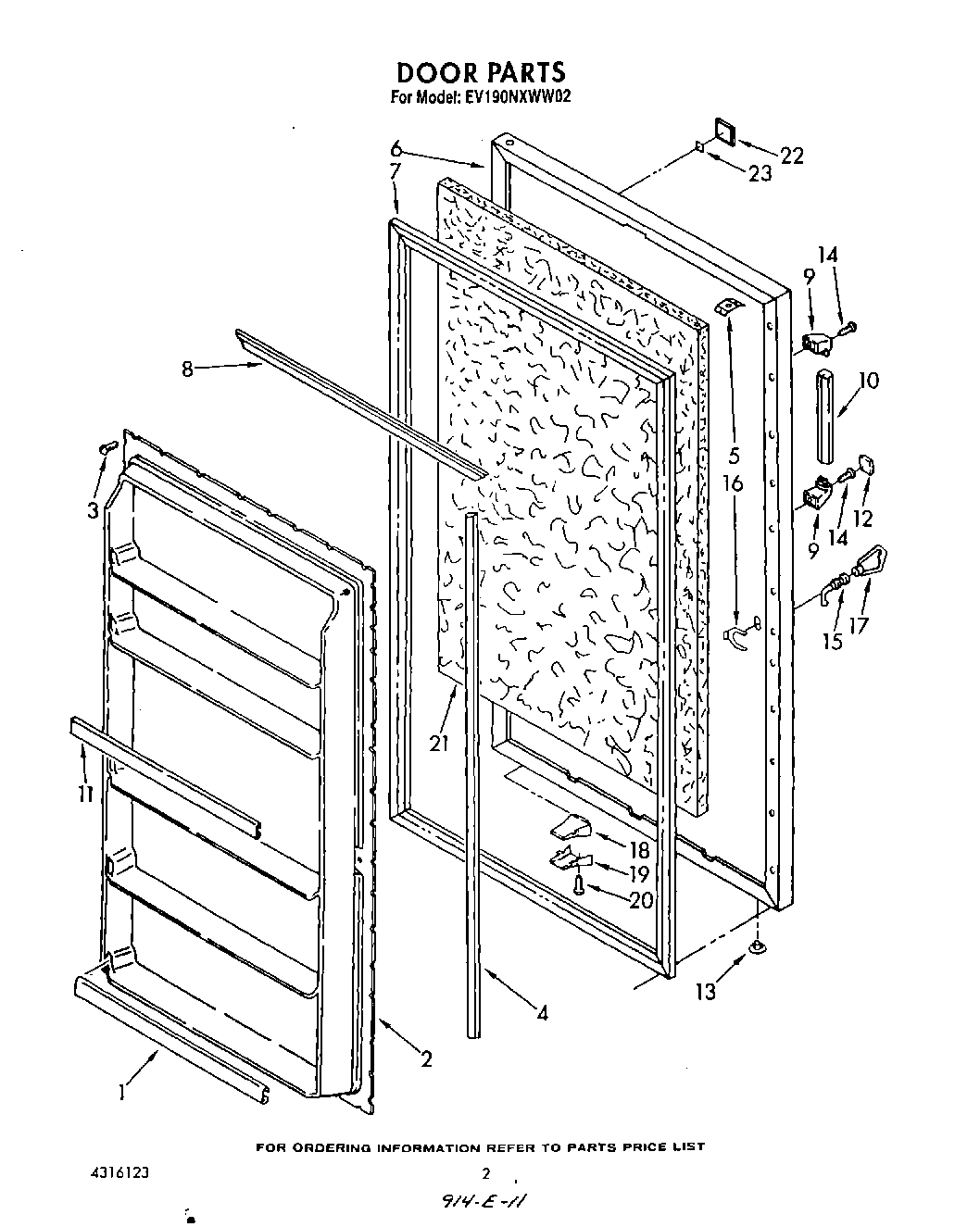 02 - DOOR , LIT/OPTIONAL