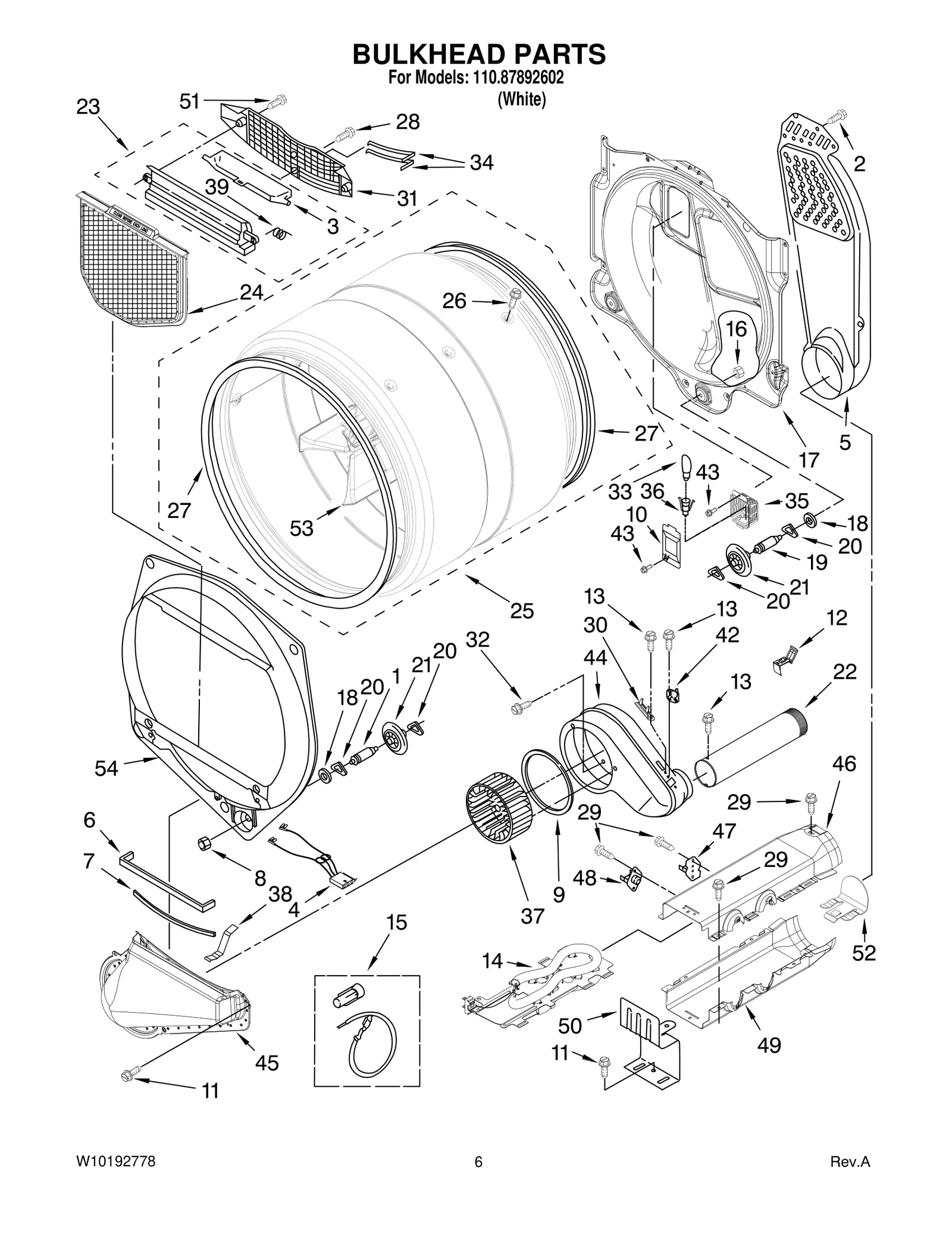 BULKHEAD PARTS