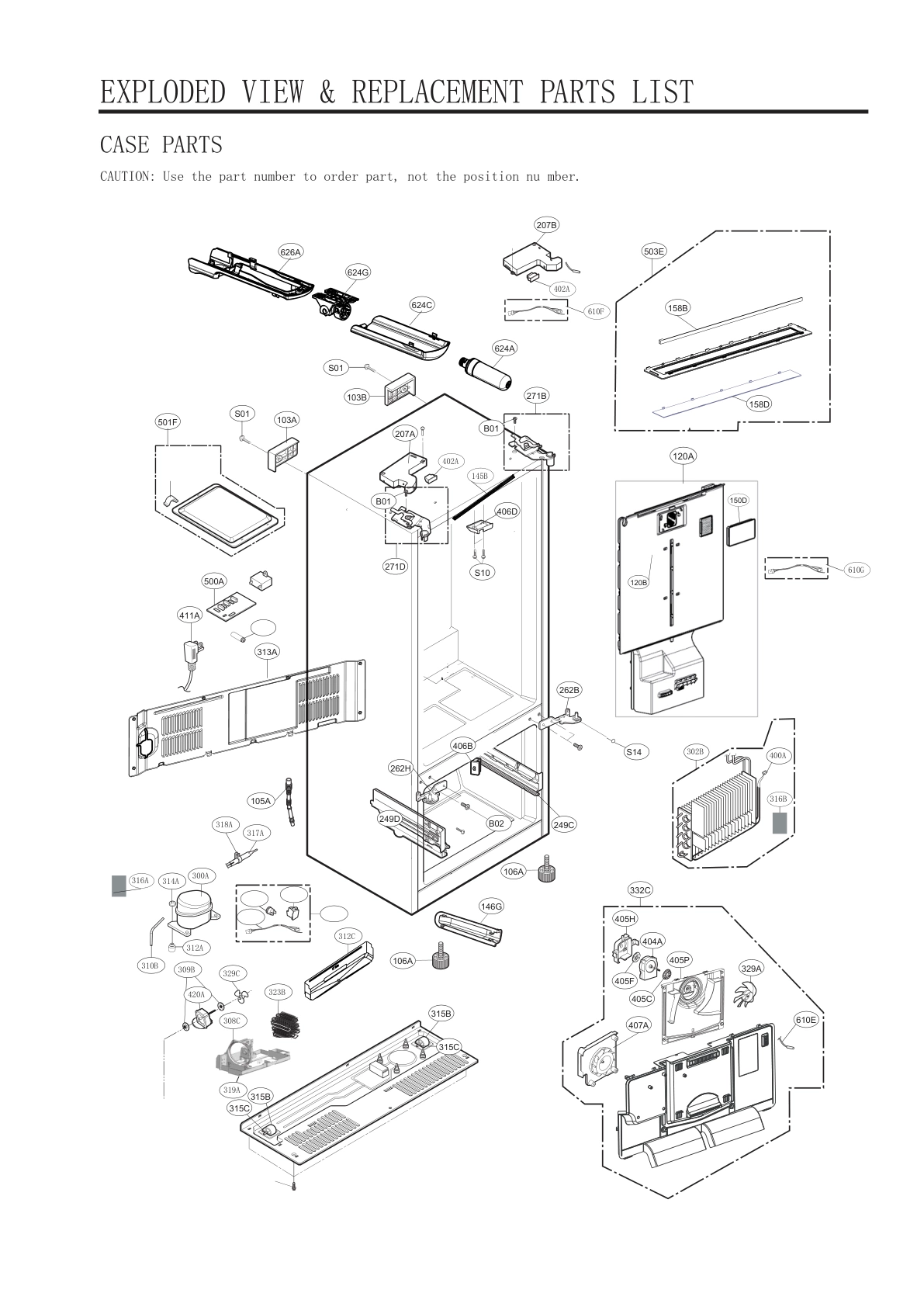 CASE PARTS