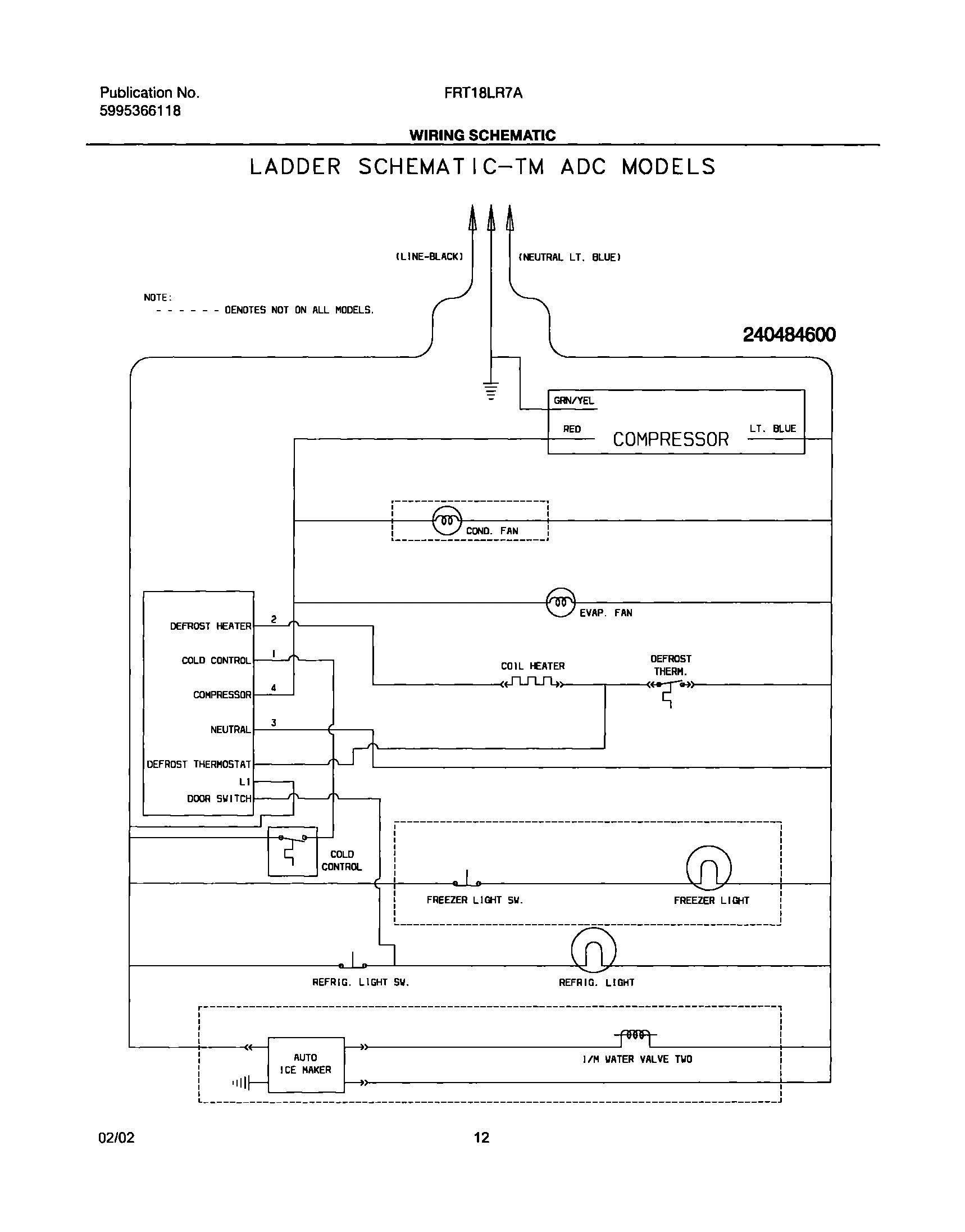 12 - WIRING SCHEMATIC