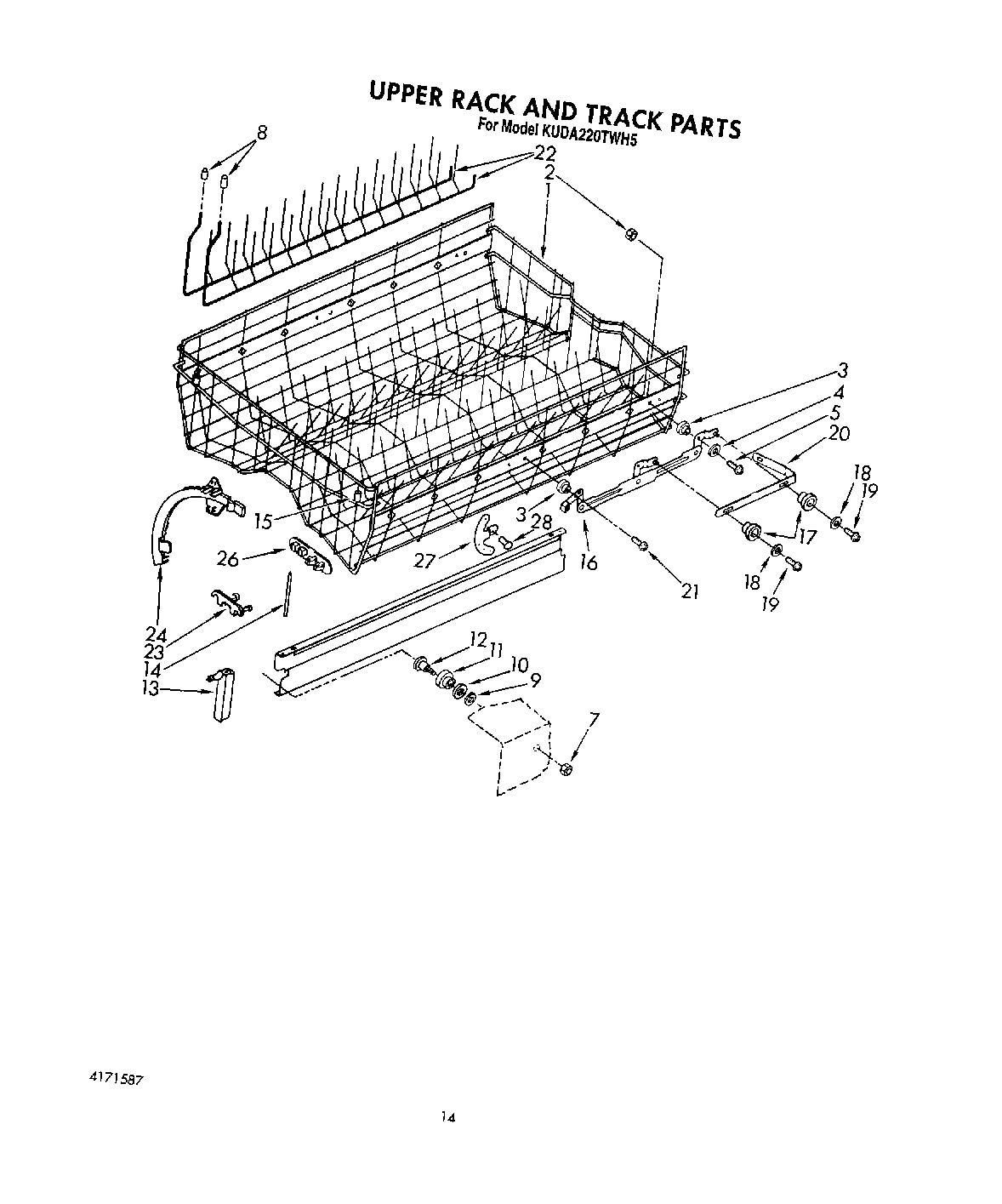 11 - UPPER RACK AND TRACK
