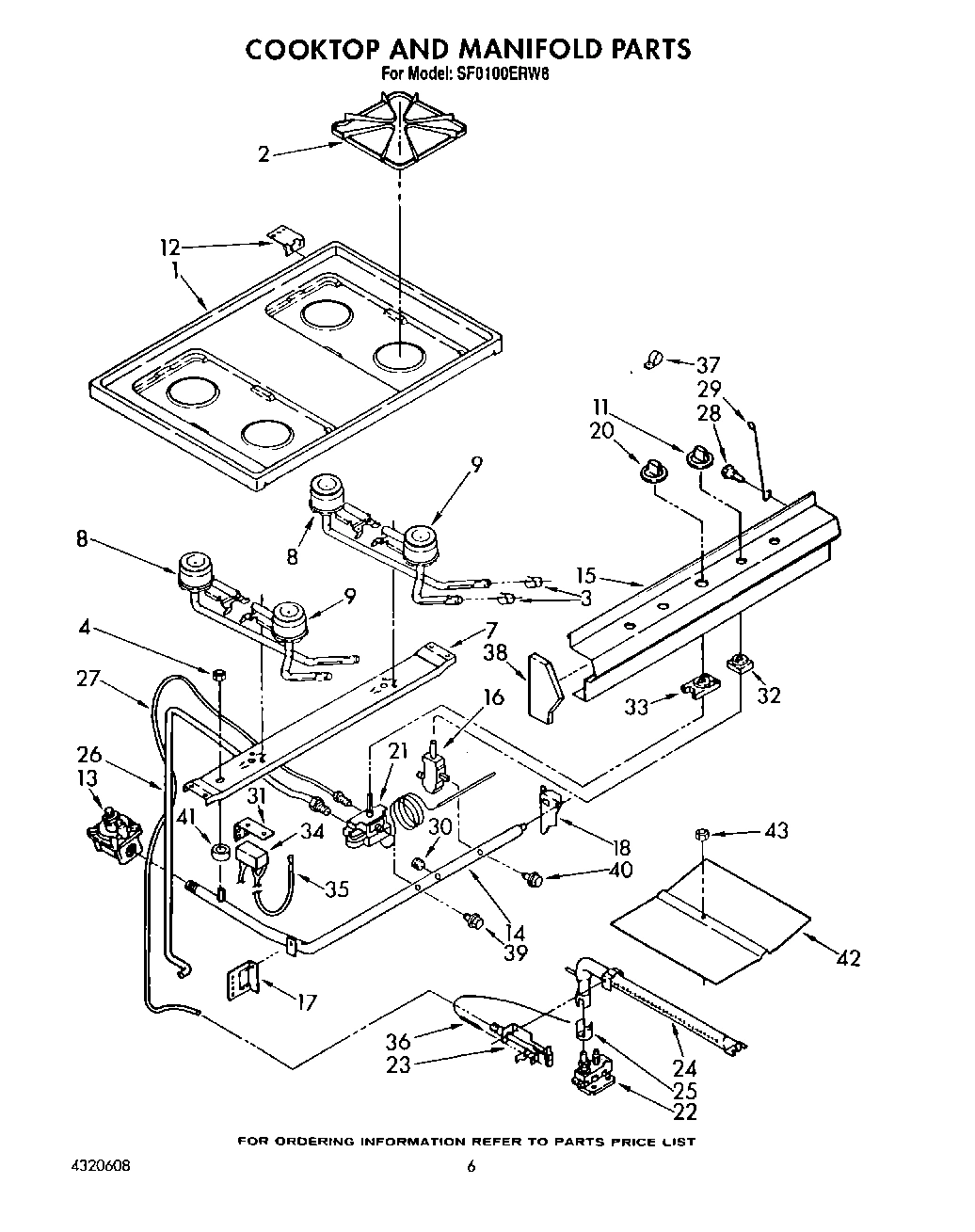 05 - COOKTOP AND MANIFOLD, LIT/OPTIONAL