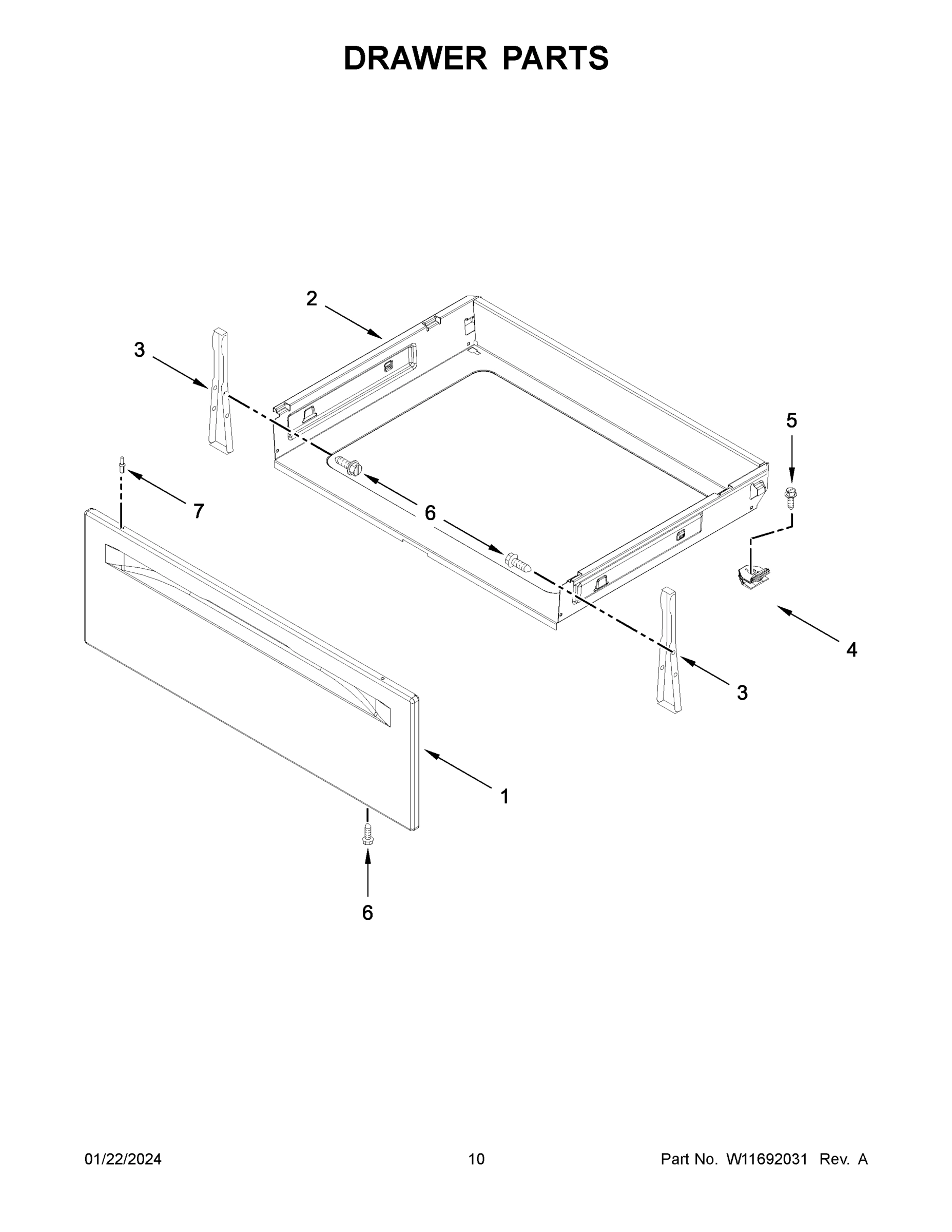 06 - DRAWER PARTS
