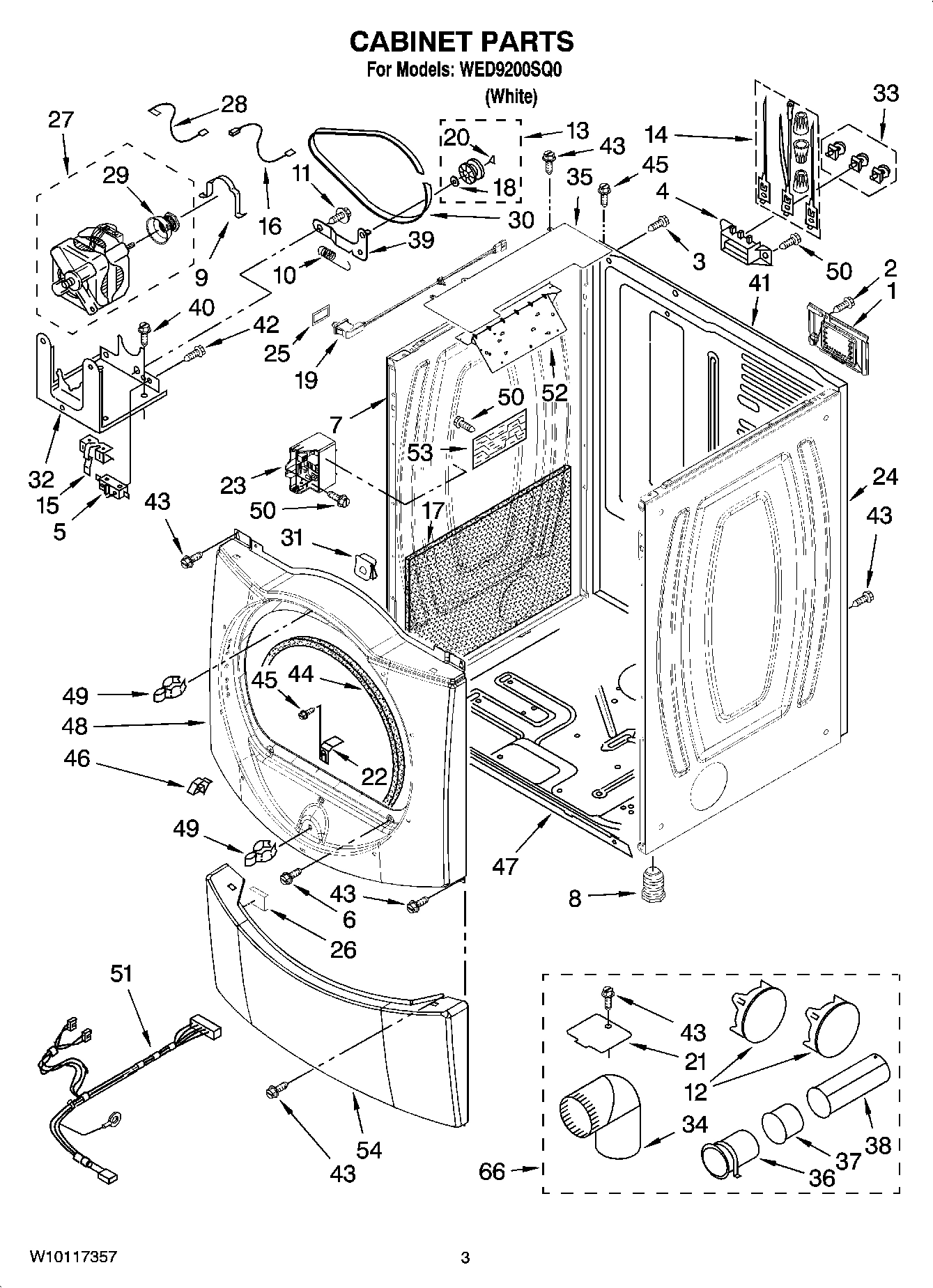 02 - CABINET PARTS