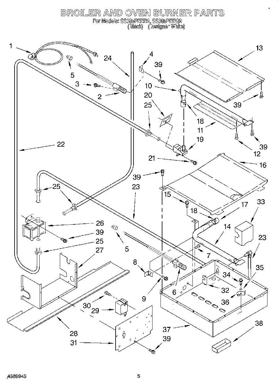 03 - BROILER AND OVEN BURNER
