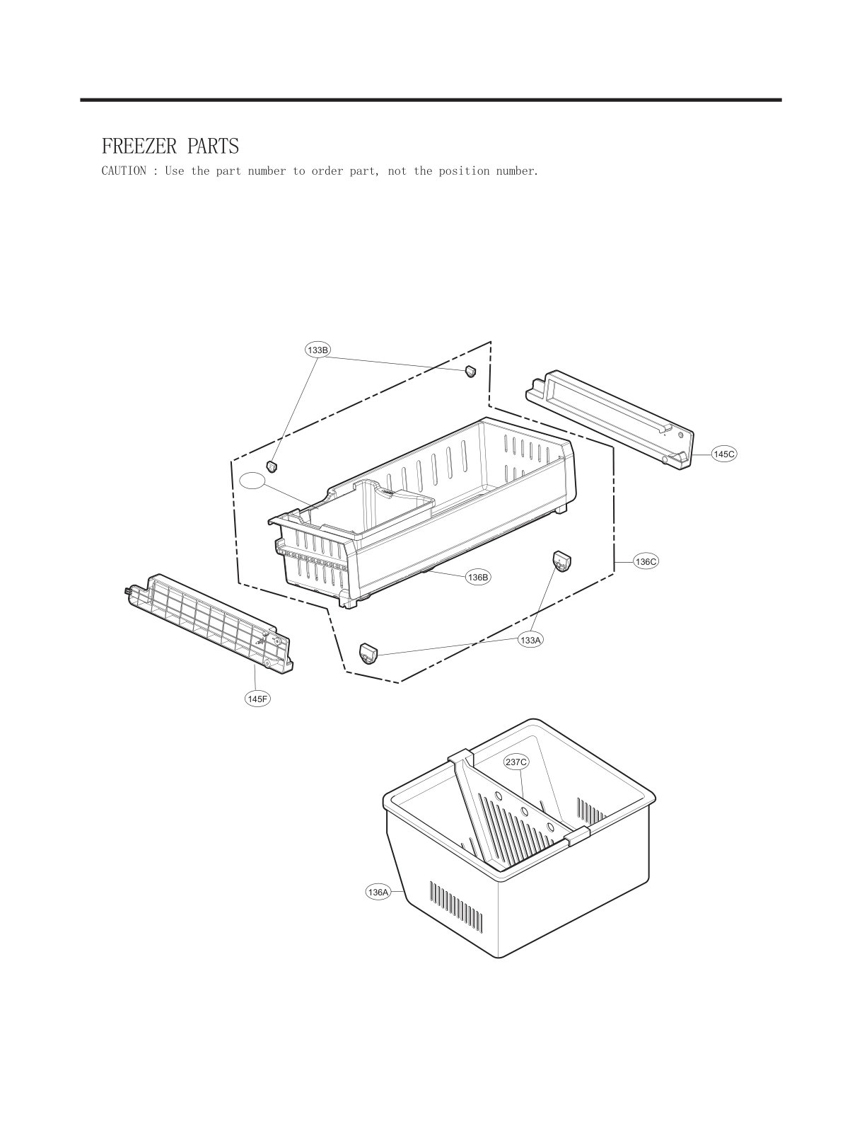FREEZER PARTS