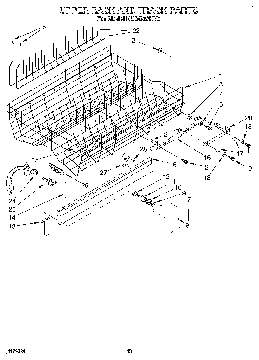 10 - UPPER RACK AND TRACK