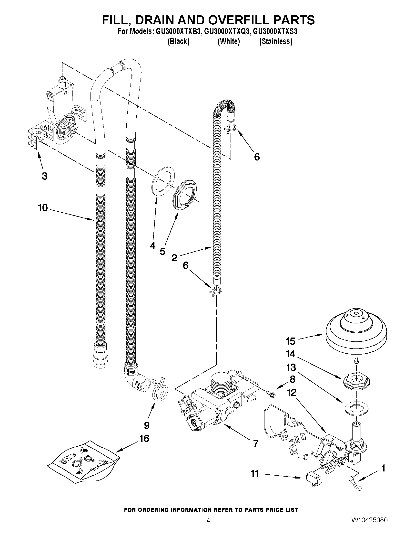 04 - FILL, DRAIN AND OVERFILL PARTS