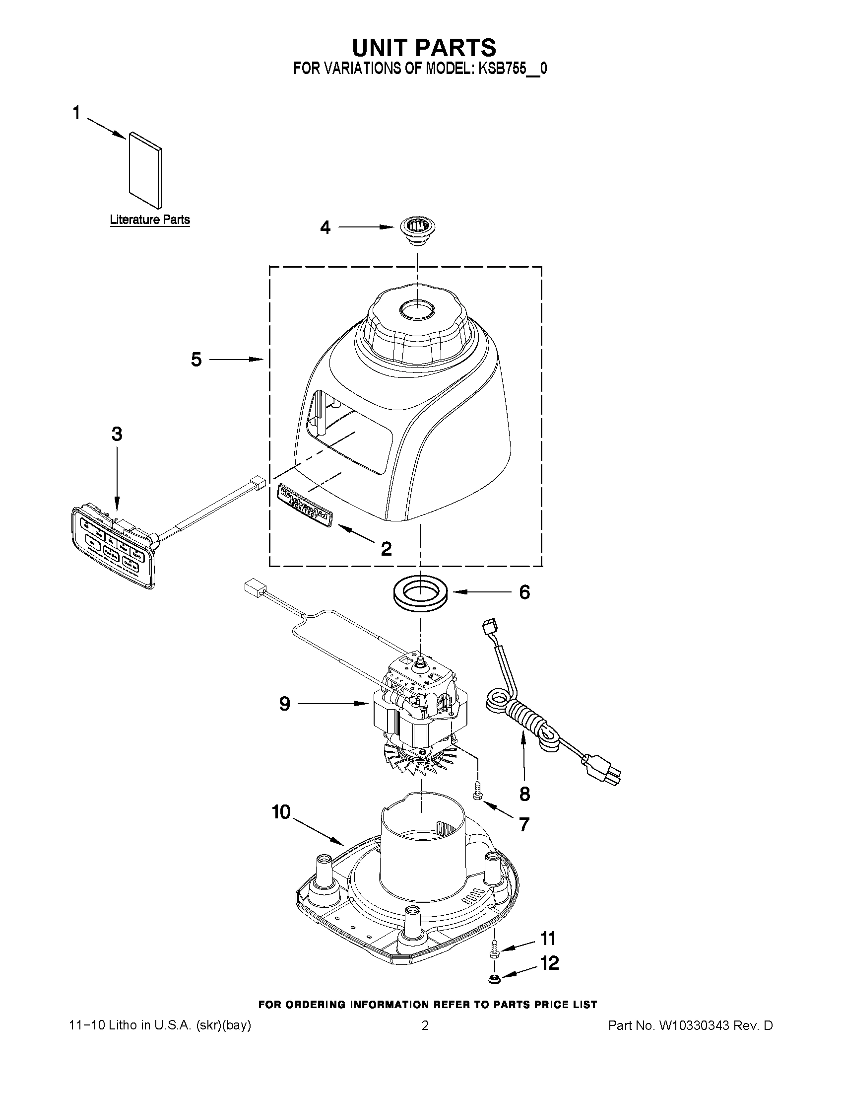 01 - UNIT PARTS