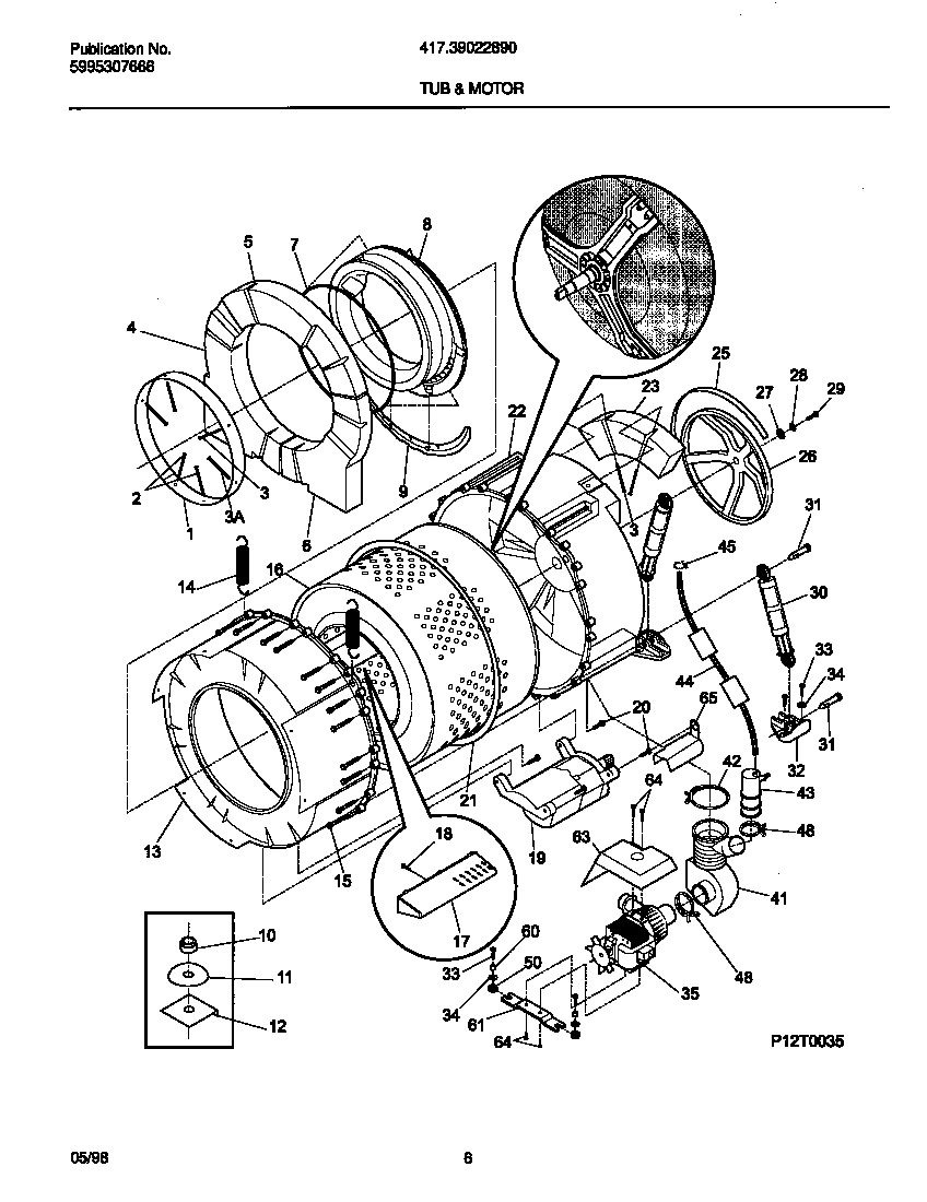 04 - TUB & MOTOR