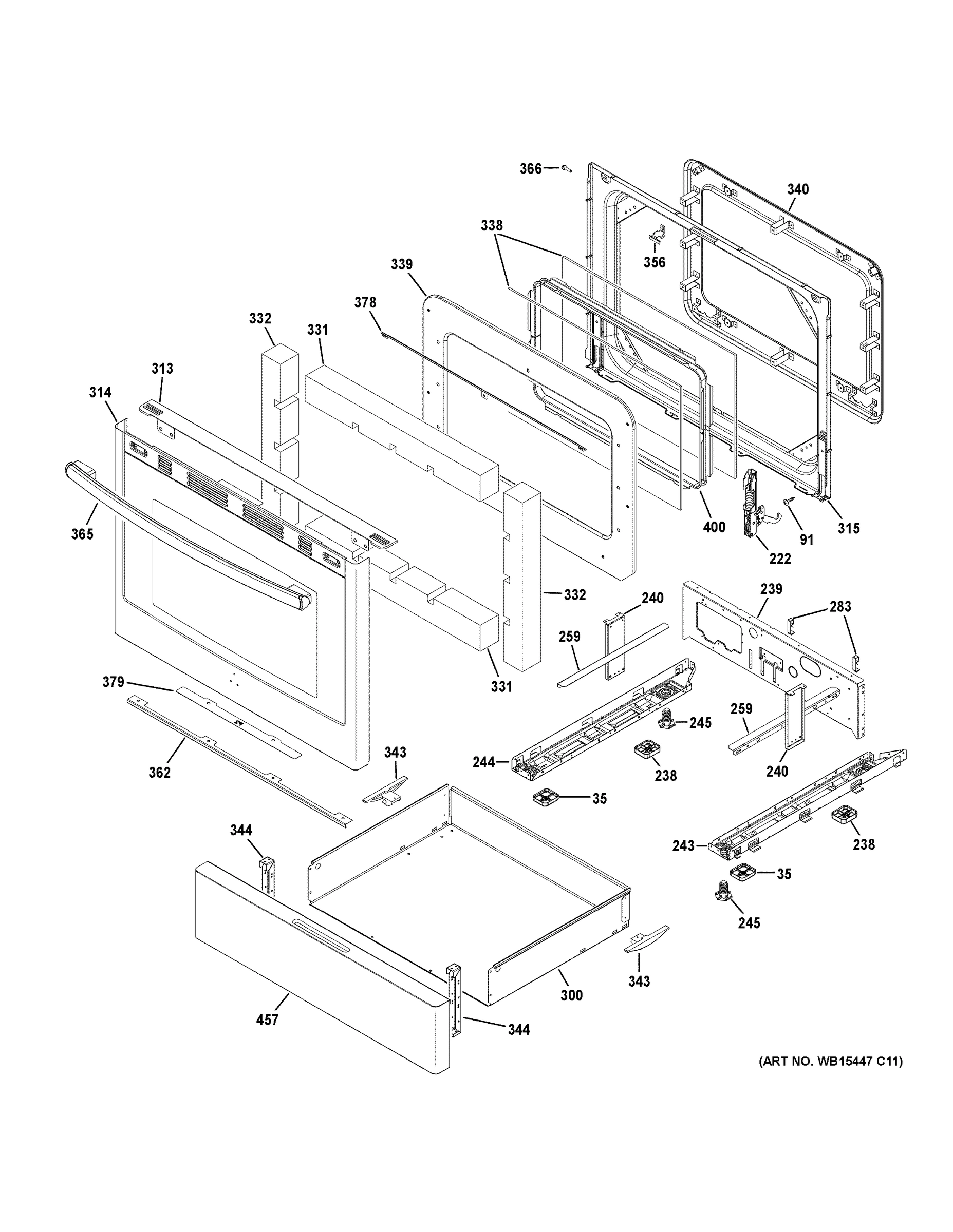 DOOR & DRAWER PARTS
