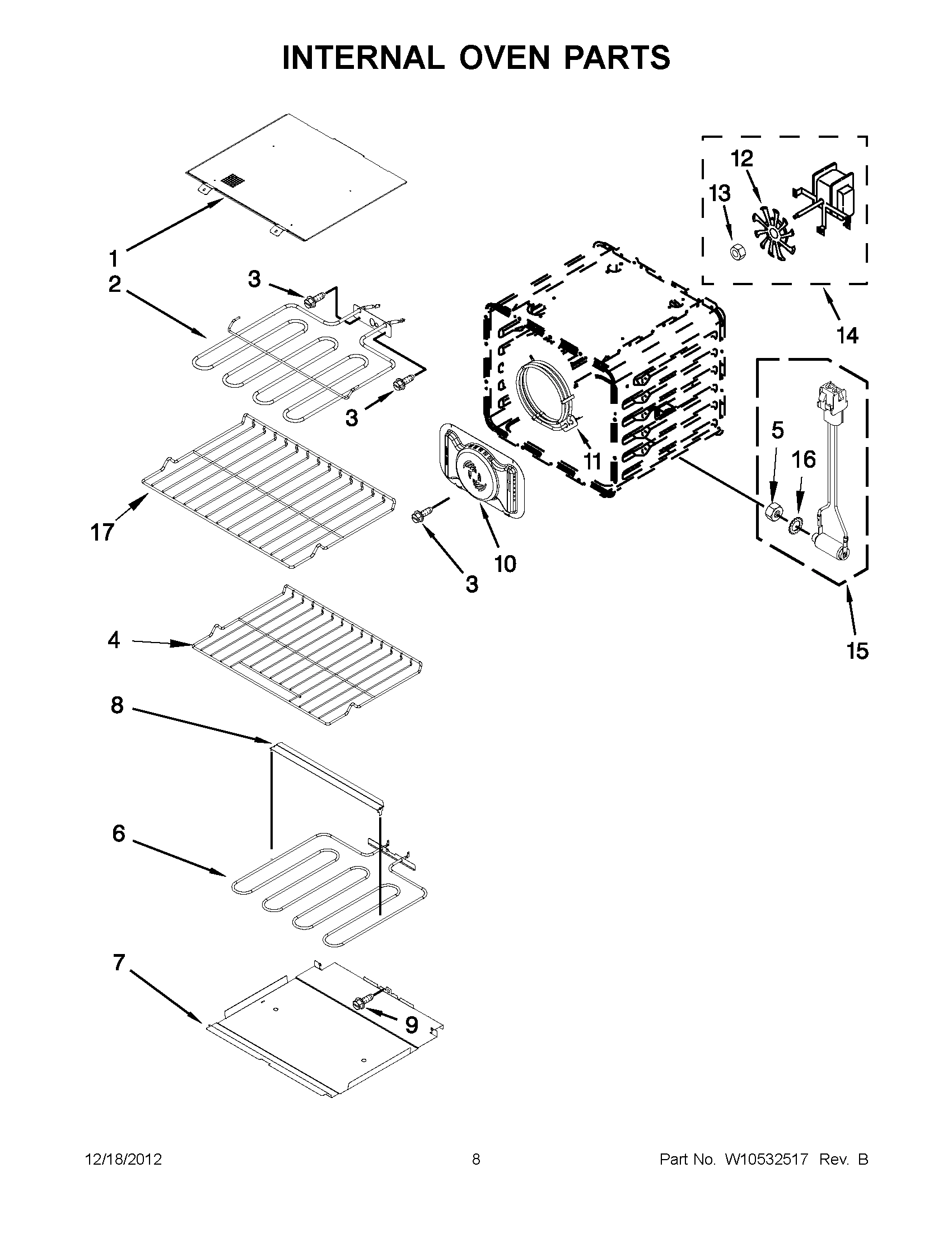 04 - INTERNAL OVEN PARTS