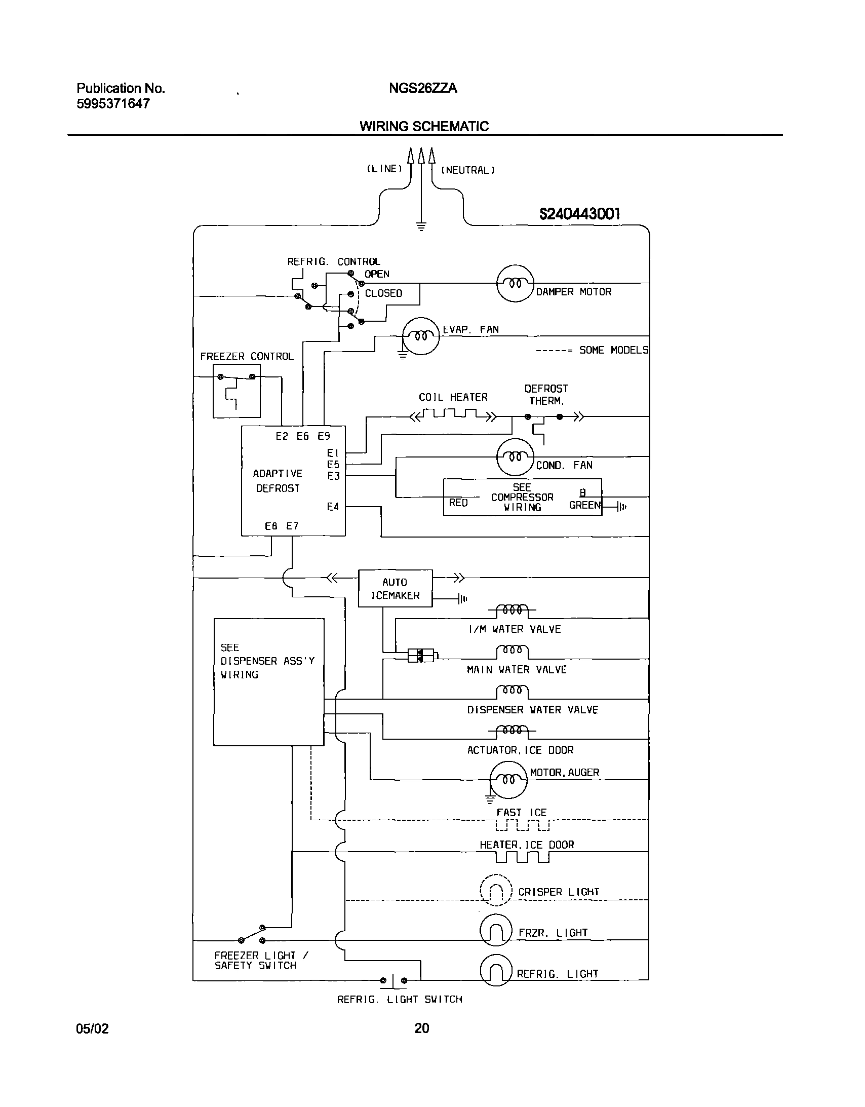 20 - WIRING SCHEMATIC