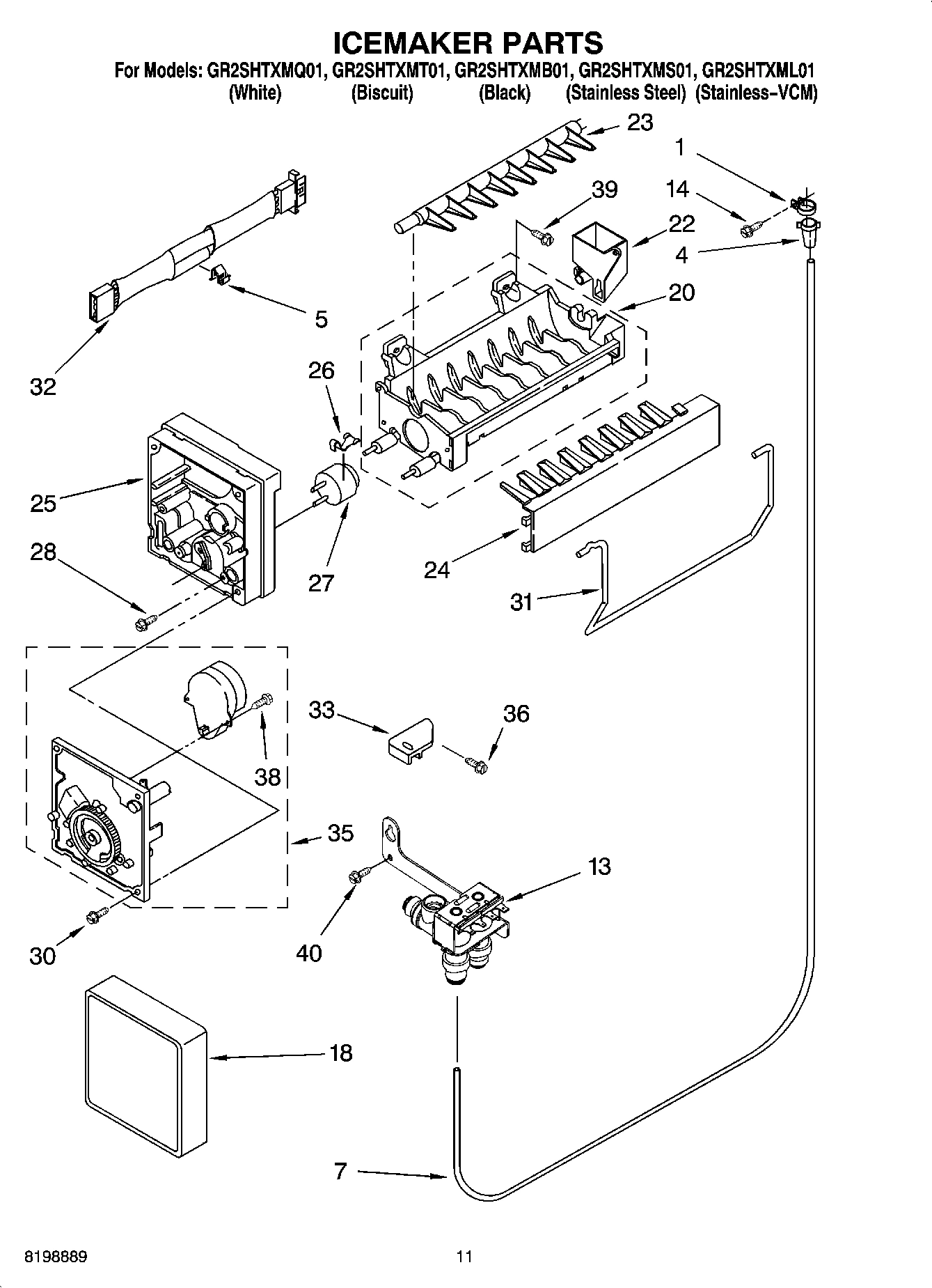 06 - ICEMAKER PARTS