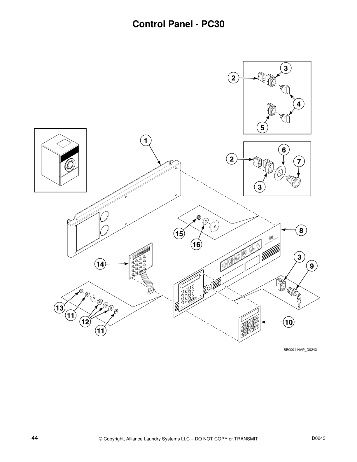 Control Panel - PC30