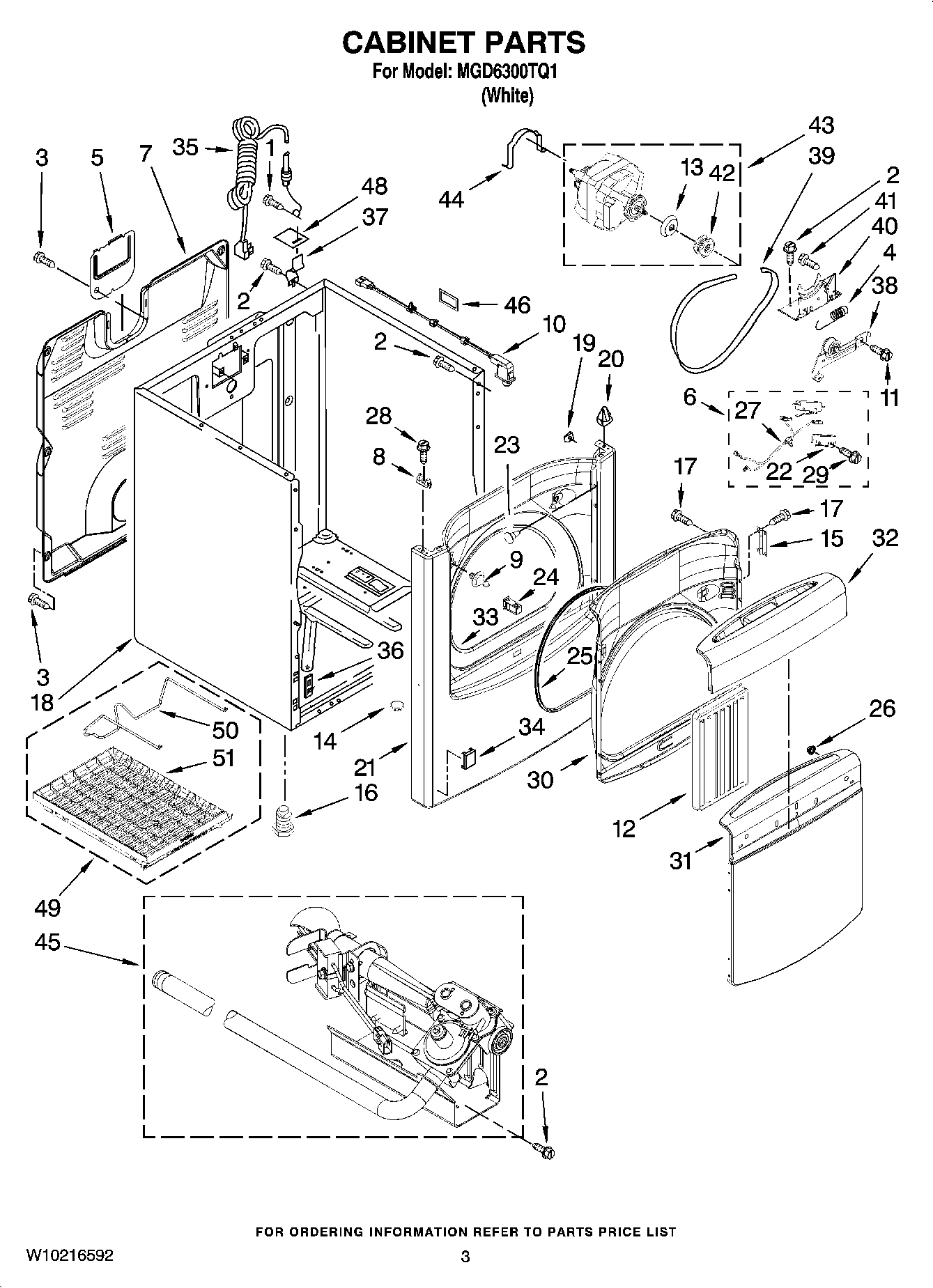02 - CABINET PARTS