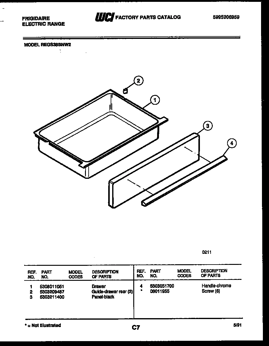 05 - DRAWER PARTS