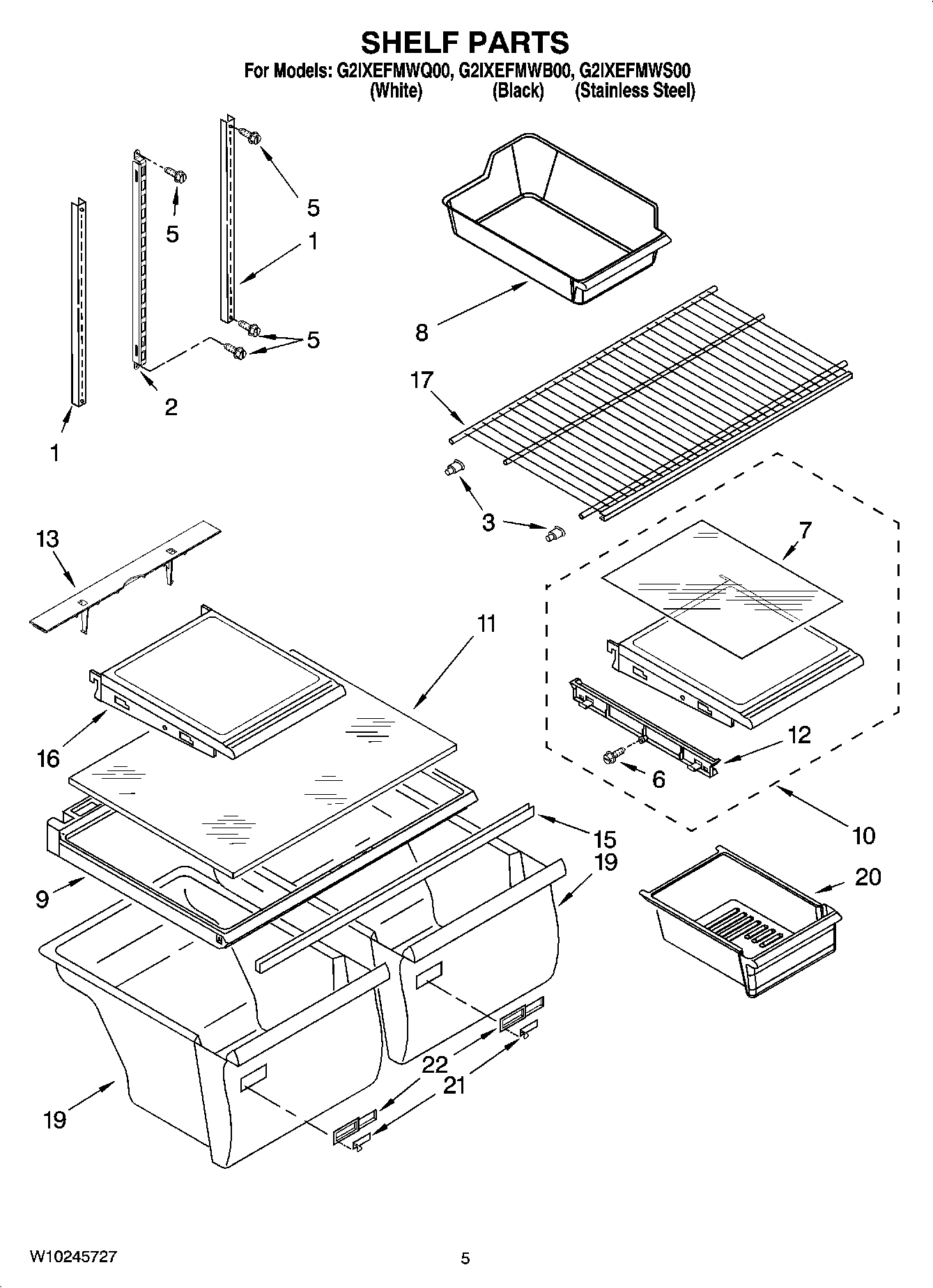 03 - SHELF PARTS