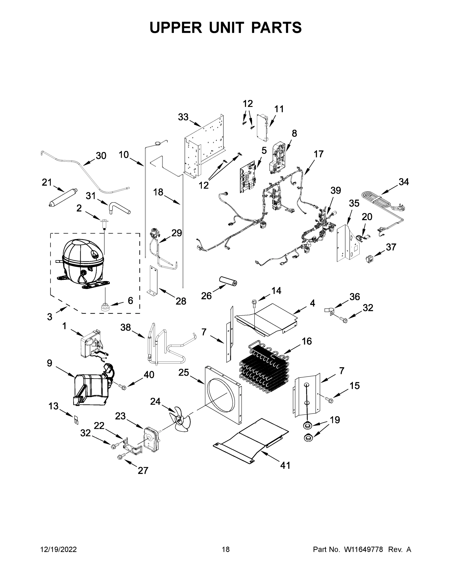 10 - UPPER UNIT PARTS