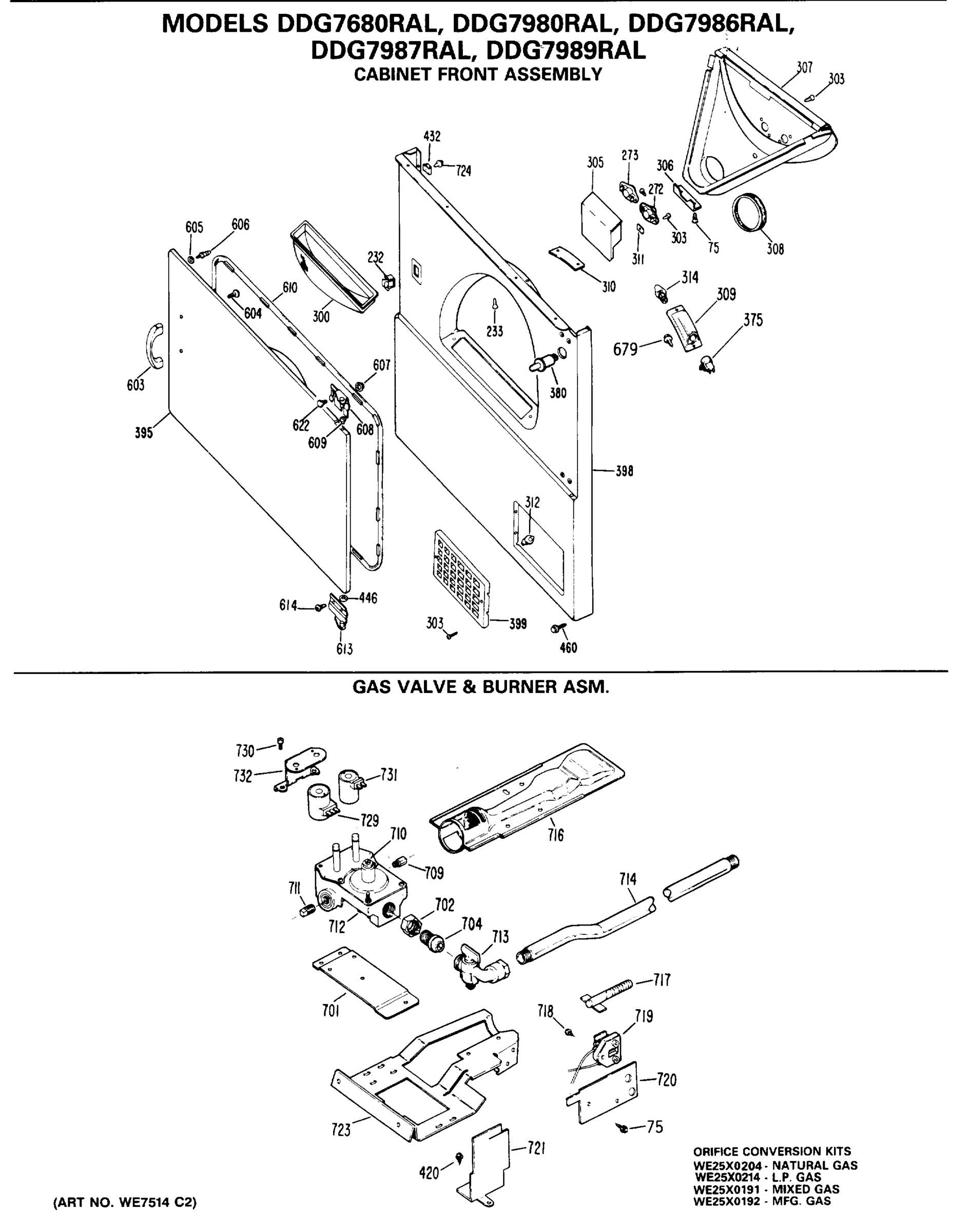 CABINET FRONT ASSEMBLY