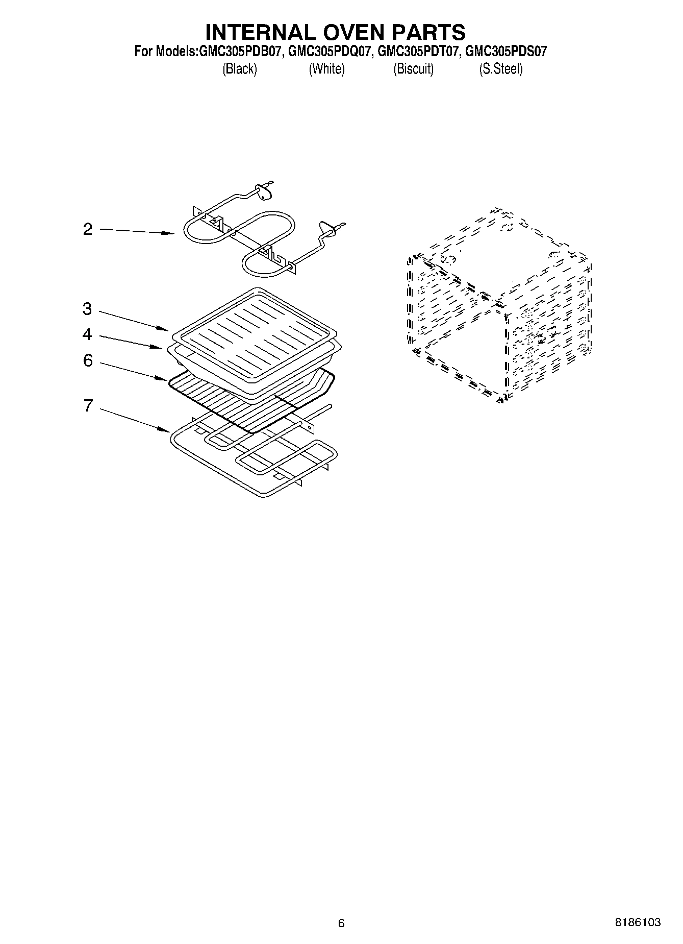 05 - INTERNAL OVEN PARTS