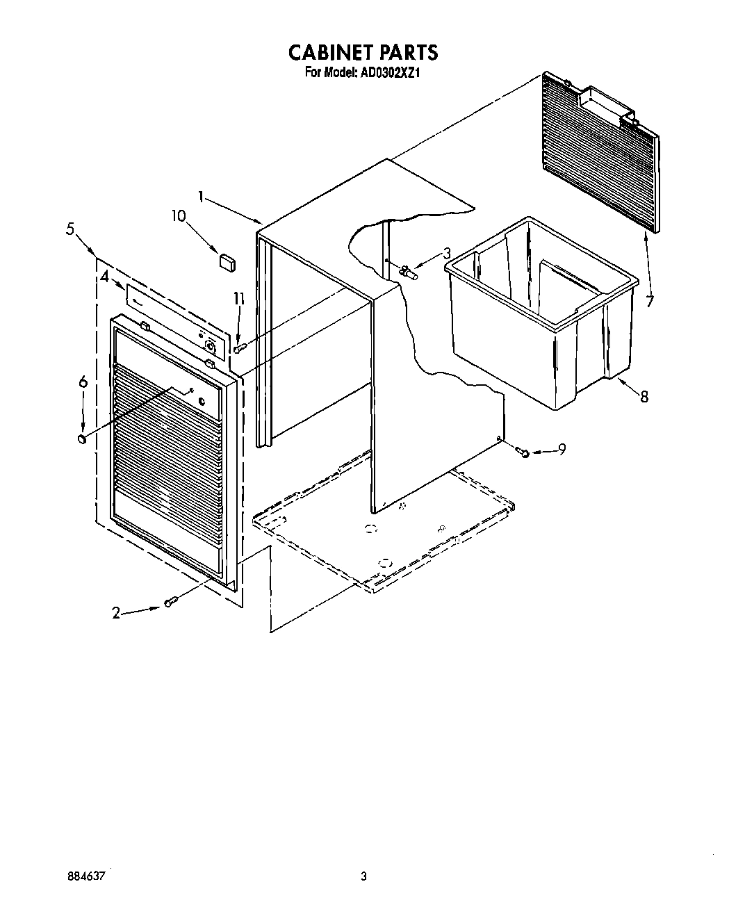 03 - CABINET, LIT/OPTIONAL