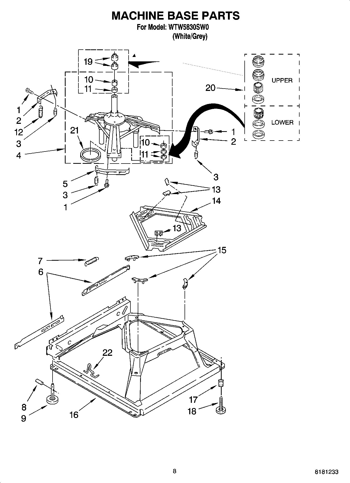 05 - MACHINE BASE PARTS
