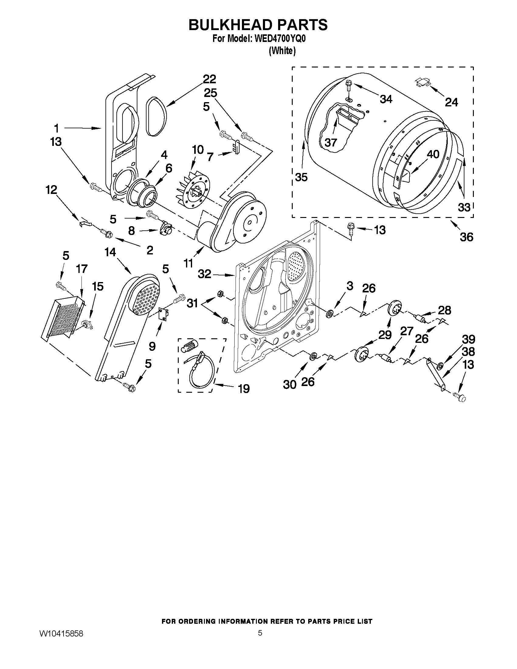 03 - BULKHEAD PARTS